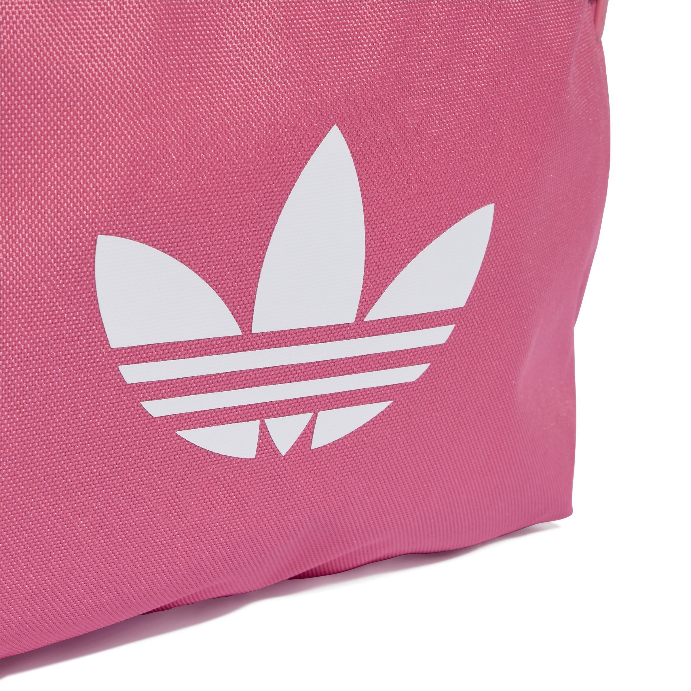 Unisex Adicolor Classic Backpack, Pink, A701_ONE, large image number 4