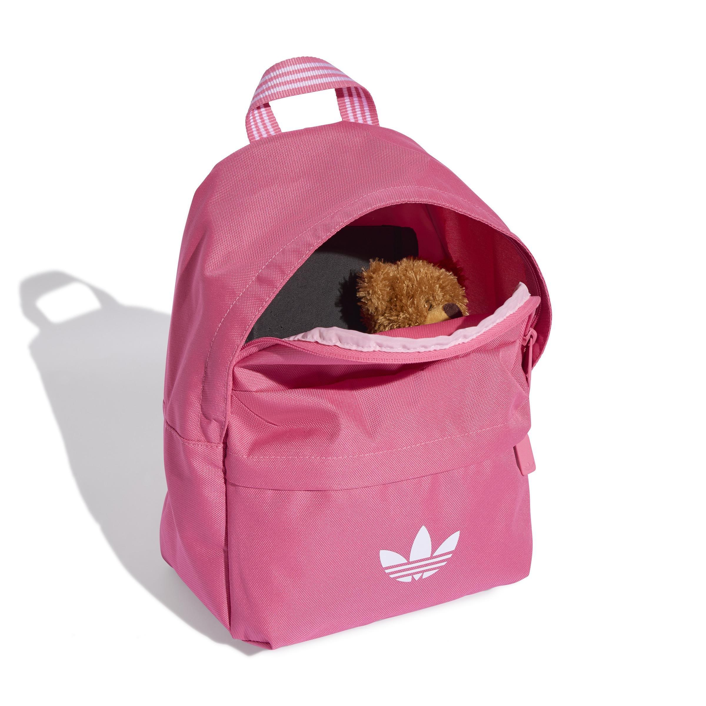 Unisex Adicolor Small Backpack, Pink, A701_ONE, large image number 2