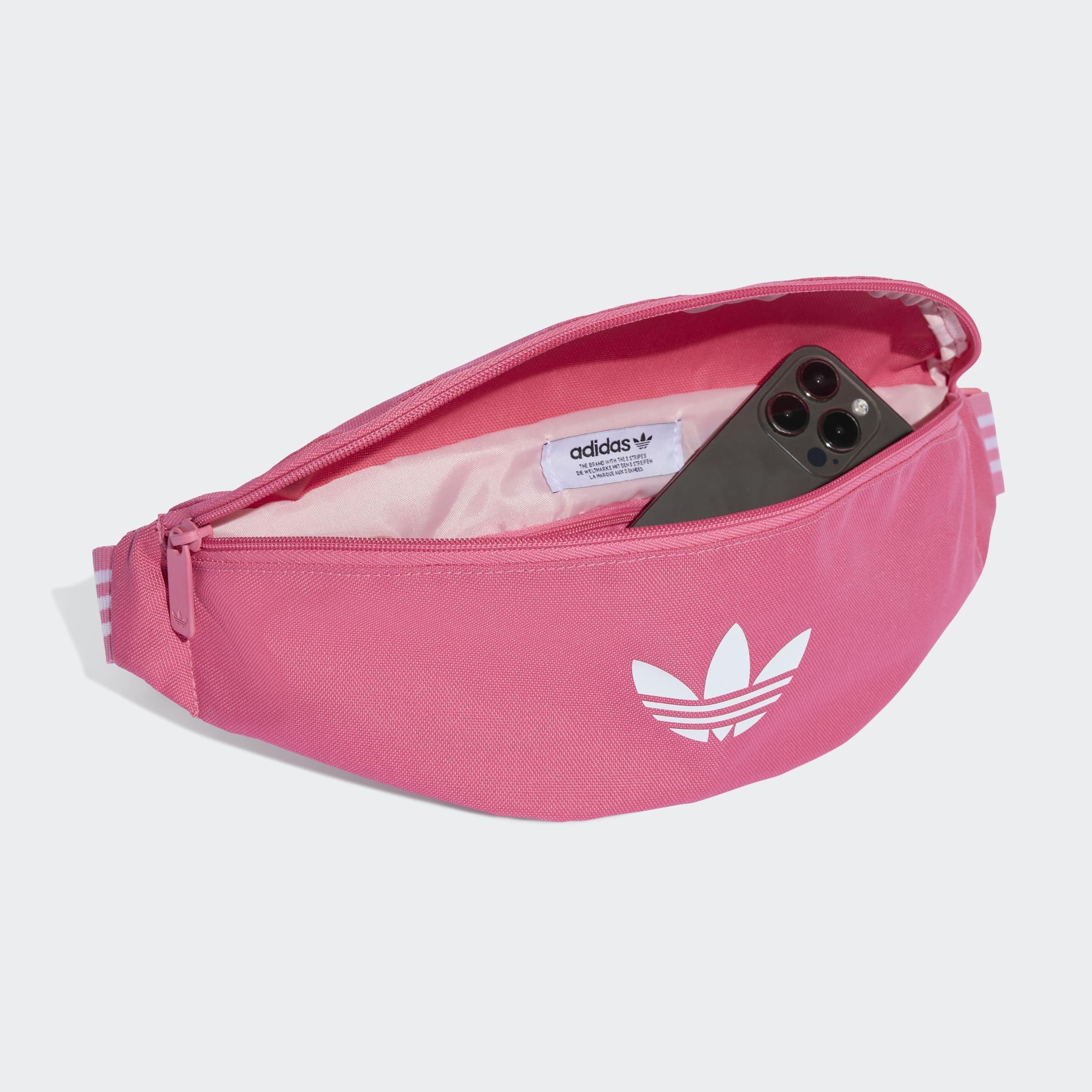 Unisex Adicolor Waistbag, Pink, A701_ONE, large image number 1