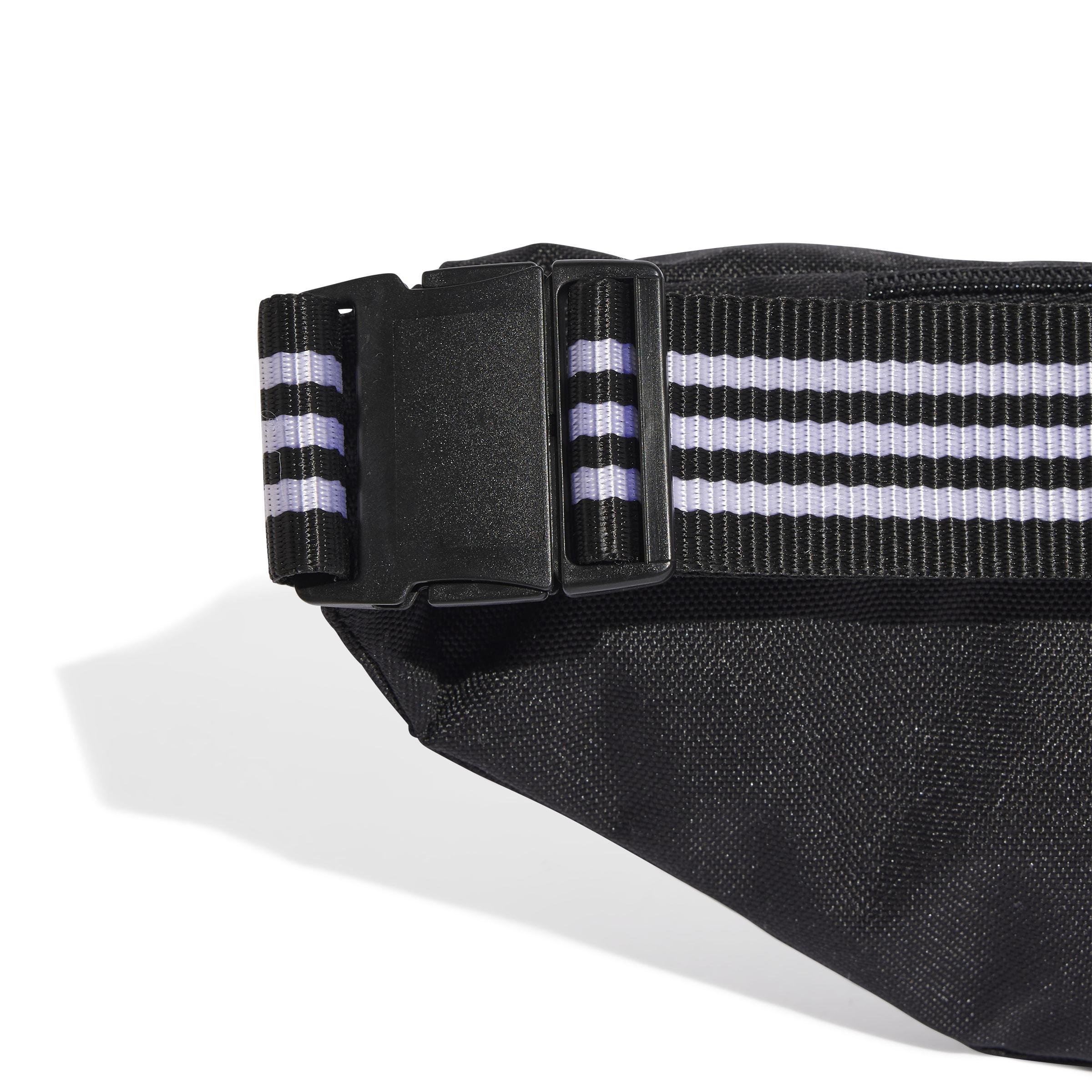 Unisex Adicolor Waistbag, Black, A701_ONE, large image number 4