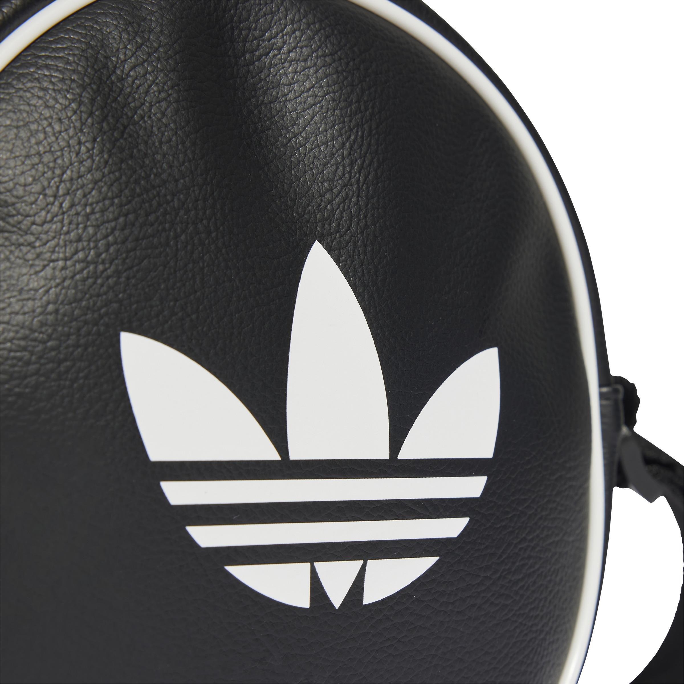 Unisex Adicolor Classic Round Bag, Black, A701_ONE, large image number 5