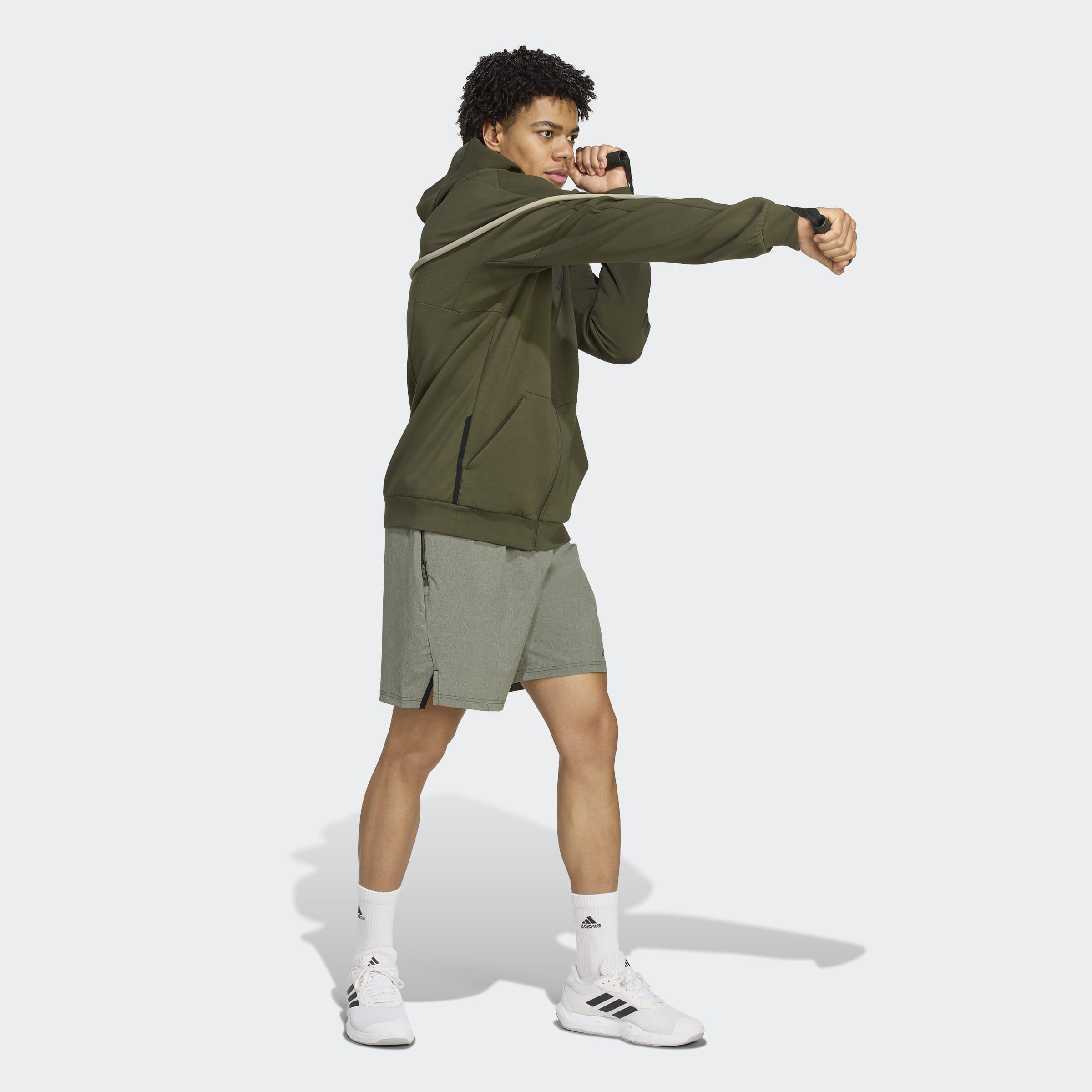 Designed for Training Full-Zip Track Jacket, Green, A701_ONE, large image number 4