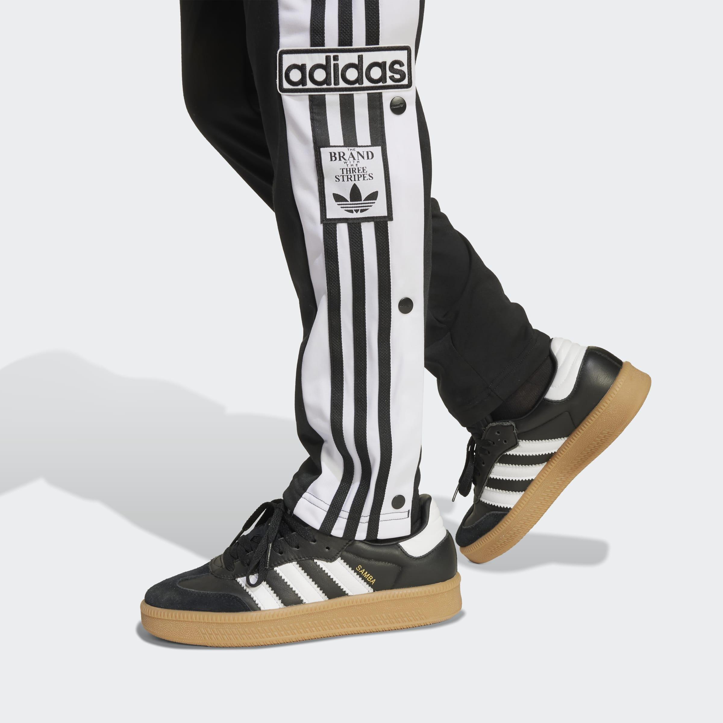 Kids Unisex Adibreak Tracksuit Bottoms, Black, A701_ONE, large image number 3