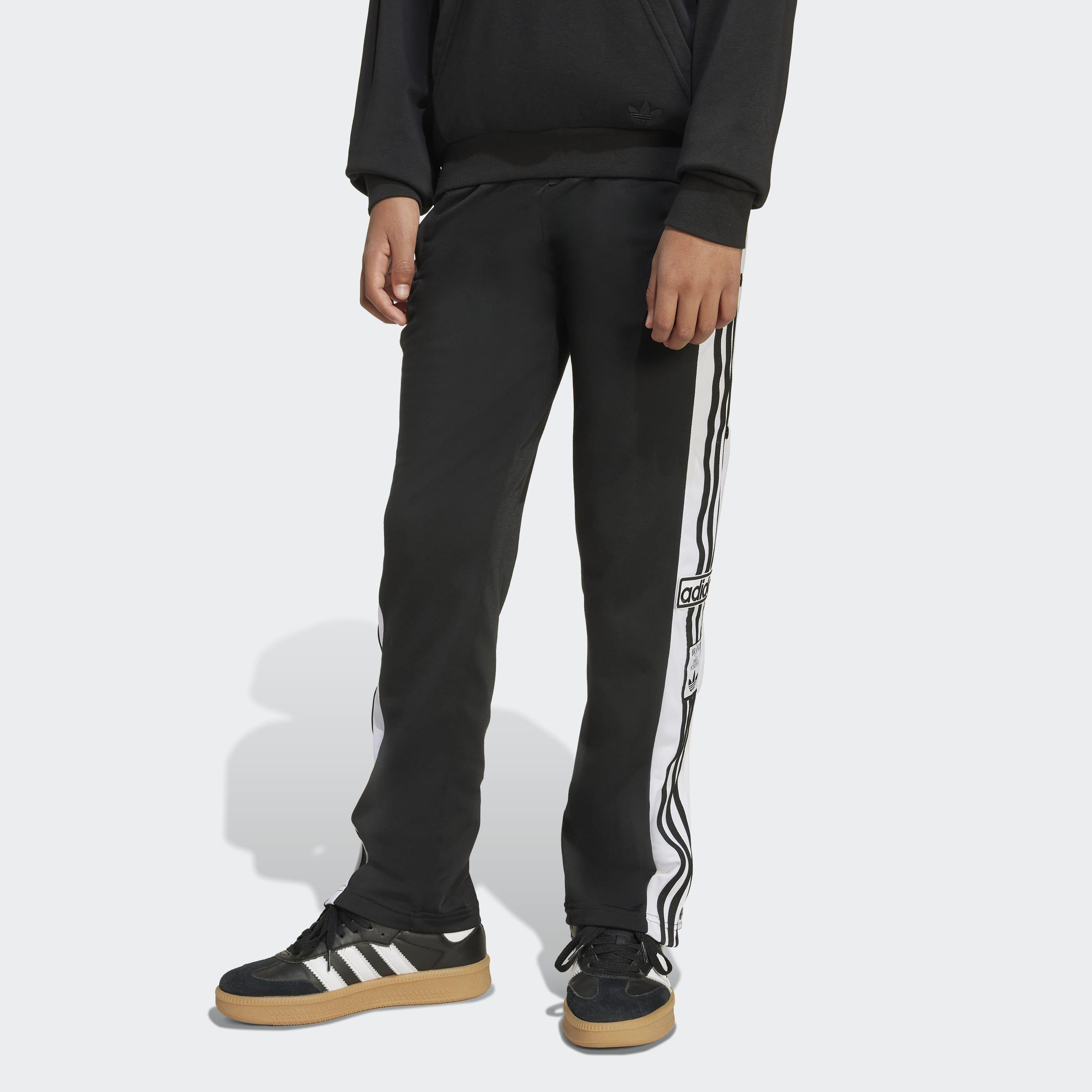 Kids Unisex Adibreak Tracksuit Bottoms, Black, A701_ONE, large image number 5