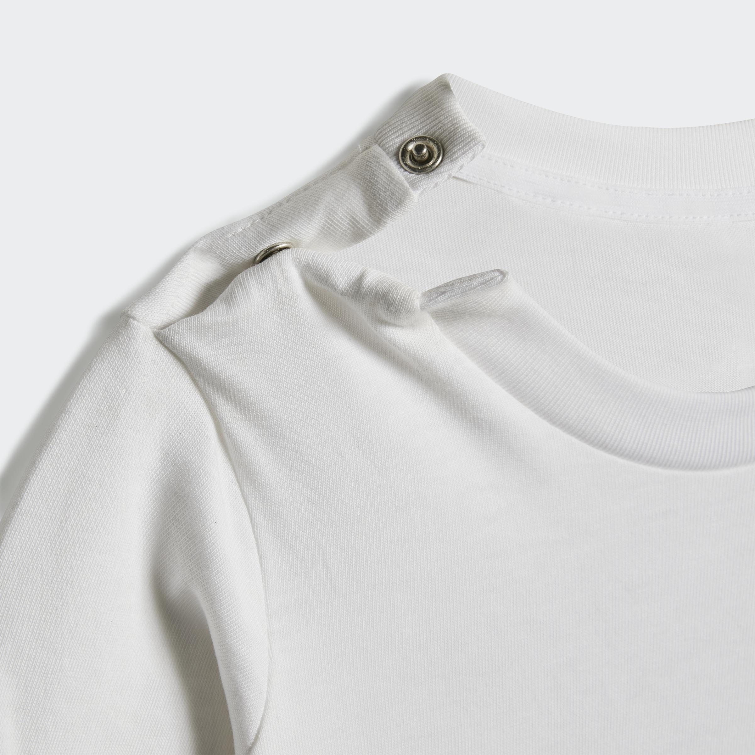 Kids Unisex Adibreak Long Sleeve T-Shirt Set, Black, A701_ONE, large image number 4