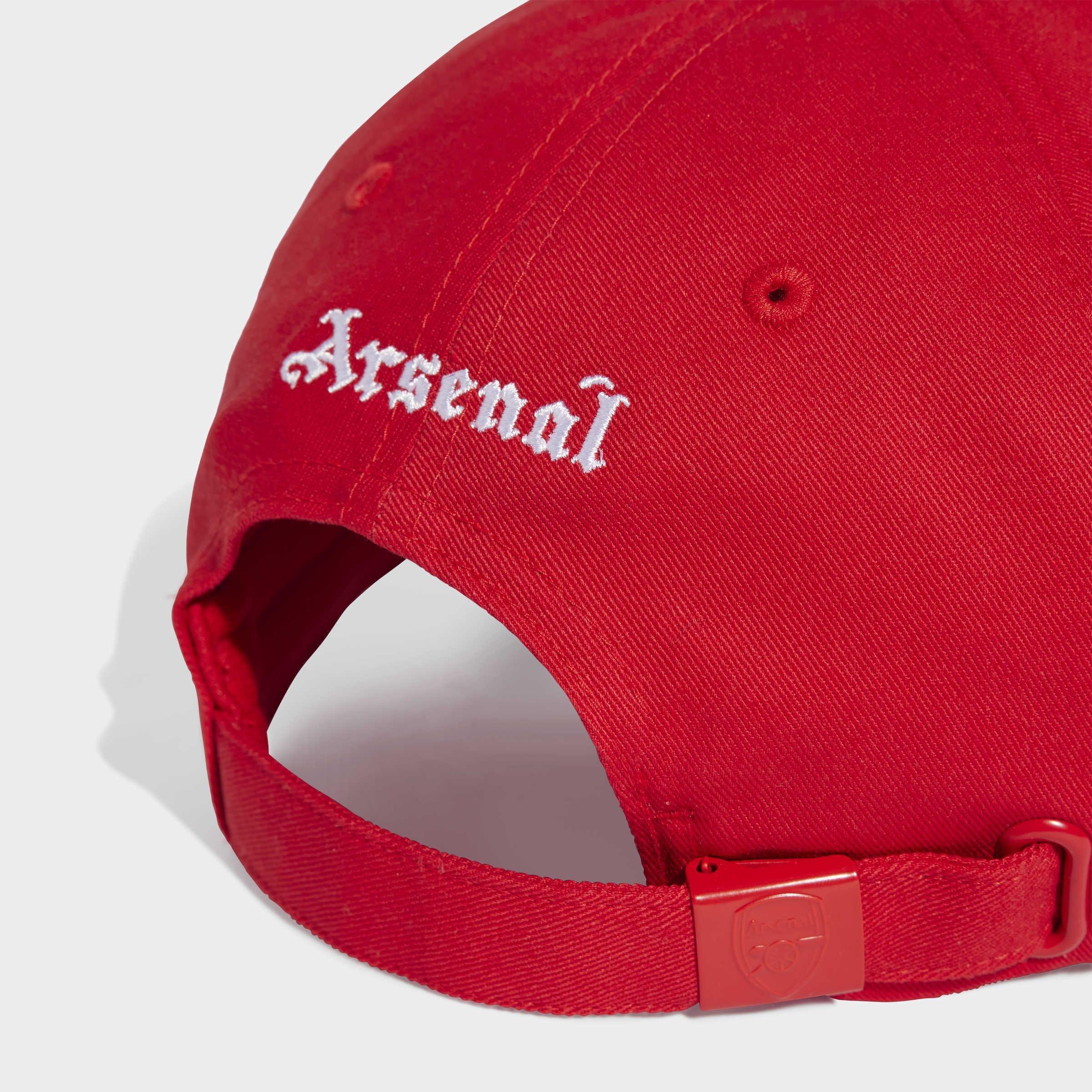 Unisex Arsenal Baseball Cap, Red, , large image number 2