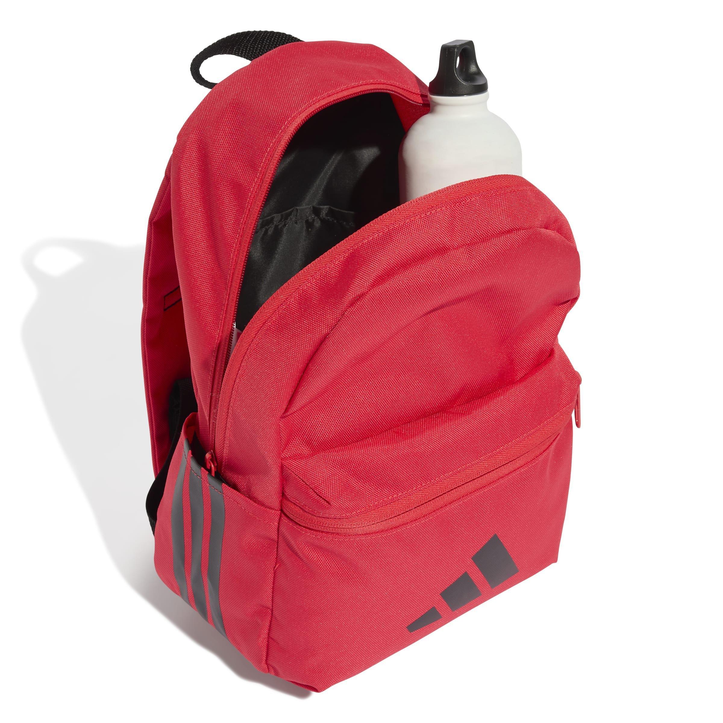 Kids Unisex Logo Backpack, Red, A701_ONE, large image number 1