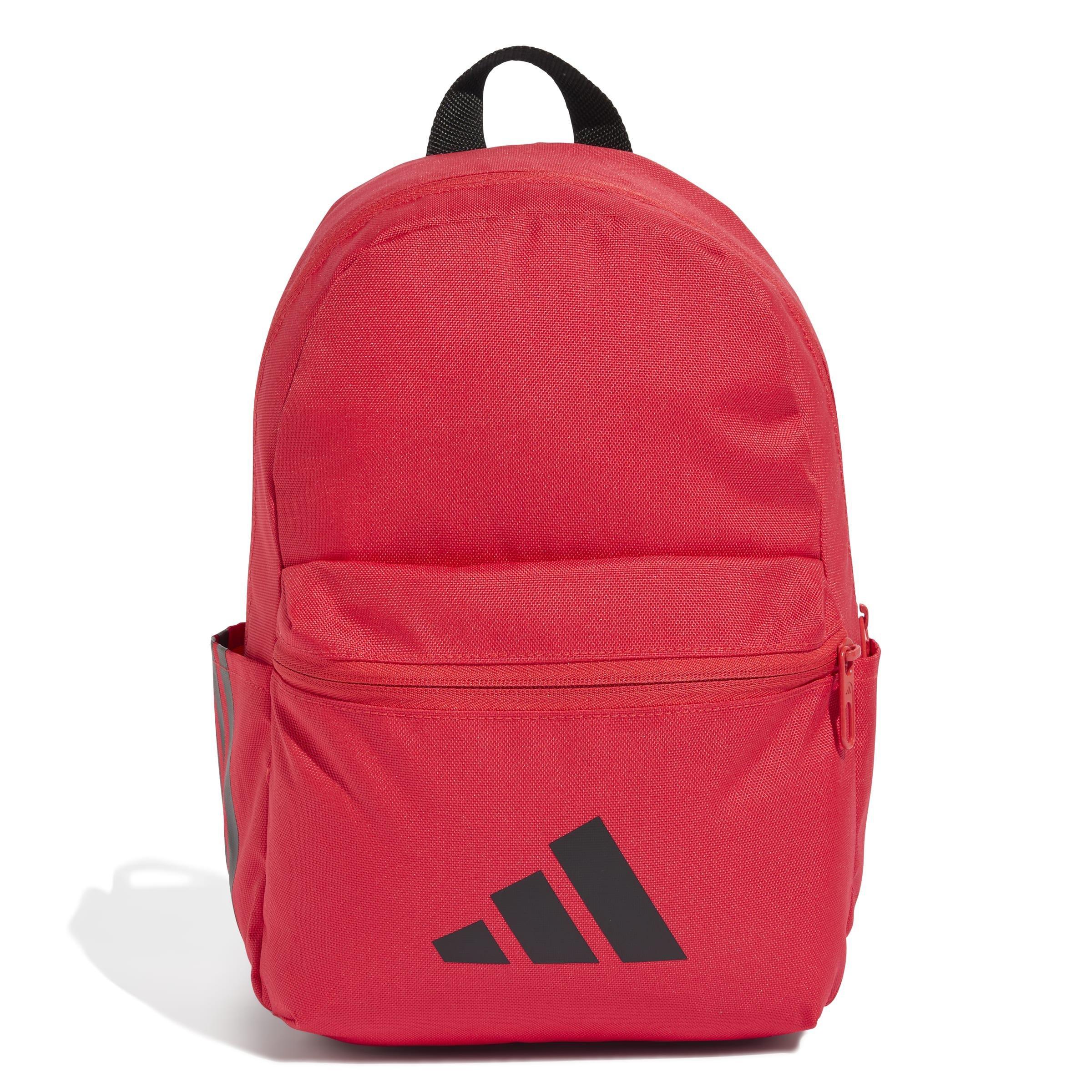 Kids Unisex Logo Backpack, Red, A701_ONE, large image number 2