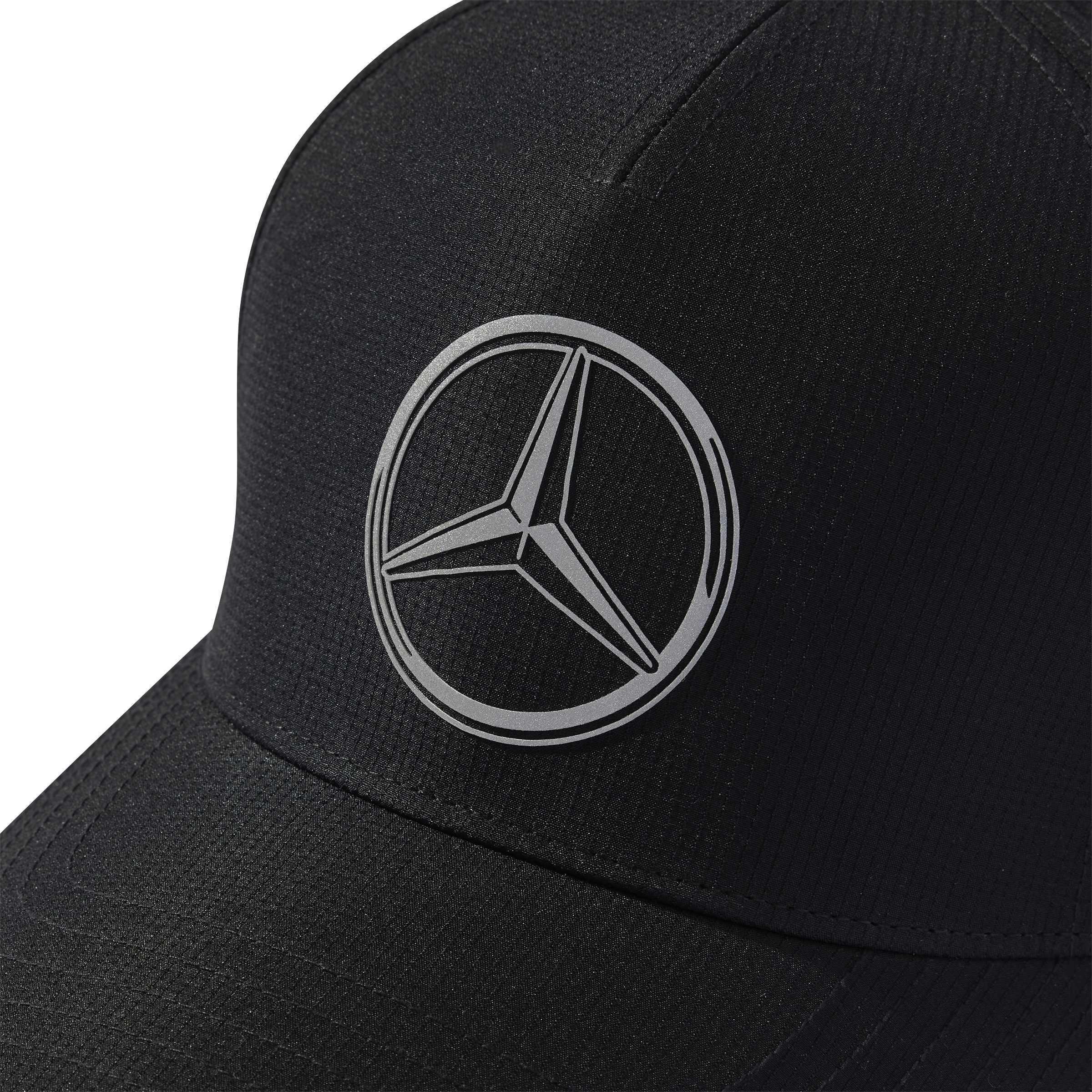 Unisex Mercedes - AMG Petronas Formula One Team Mechanics Climacool Trucker Cap, Black, A701_ONE, large image number 4