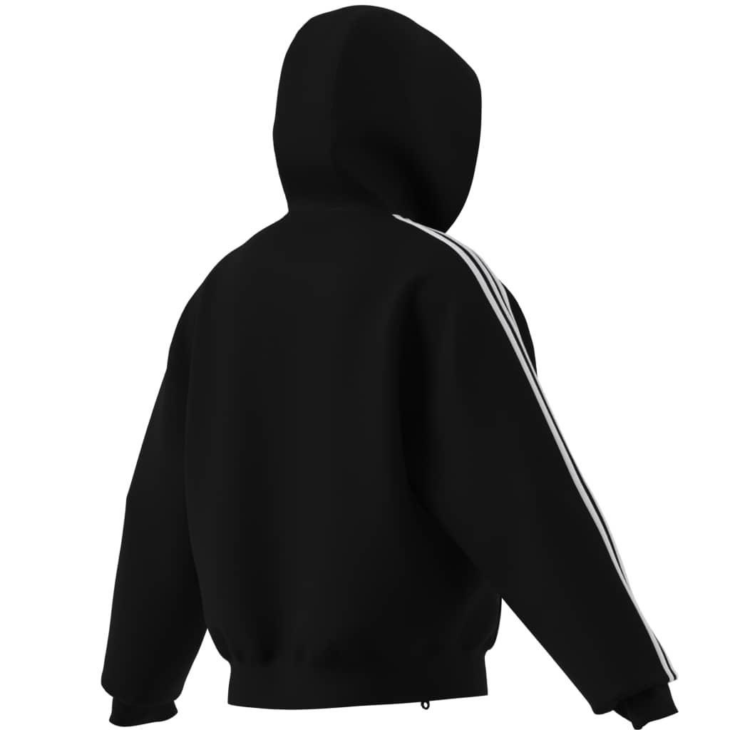 adidas Adicolor Spacer Oversized Hoodie, Black, A701_ONE, large image number 4