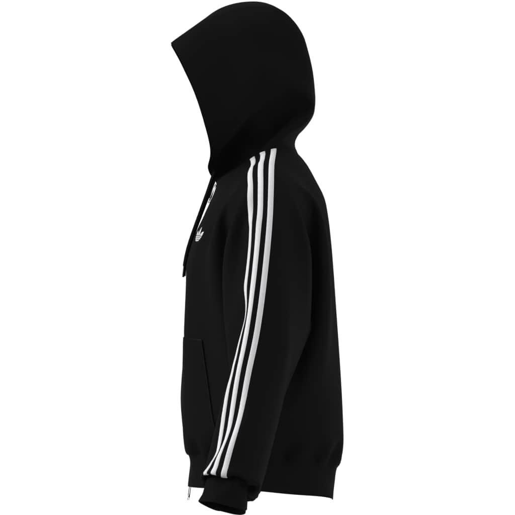 adidas Adicolor Spacer Oversized Hoodie, Black, A701_ONE, large image number 8