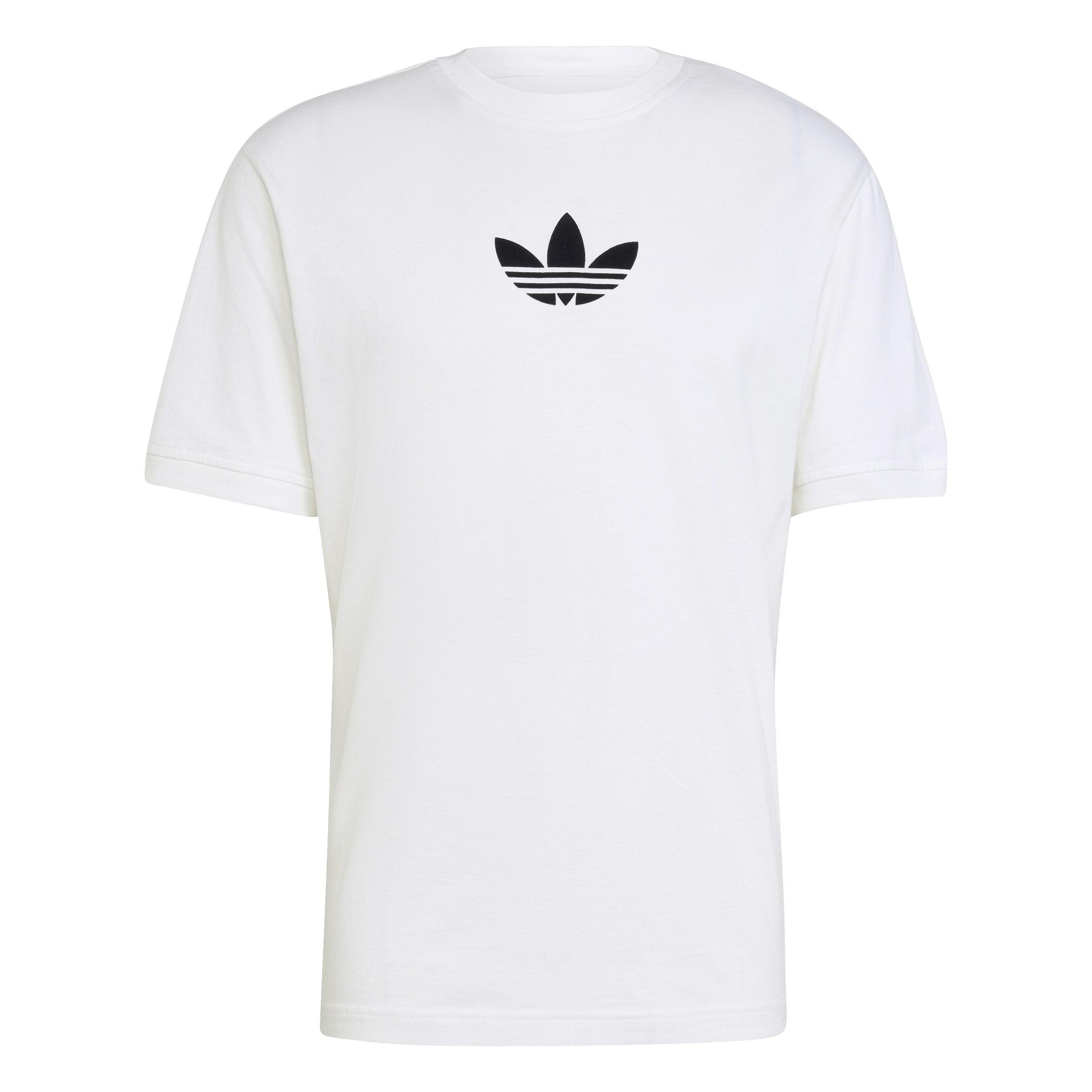 adidas Adicolor Loose 2000s Cali T-Shirt, White, A701_ONE, medium