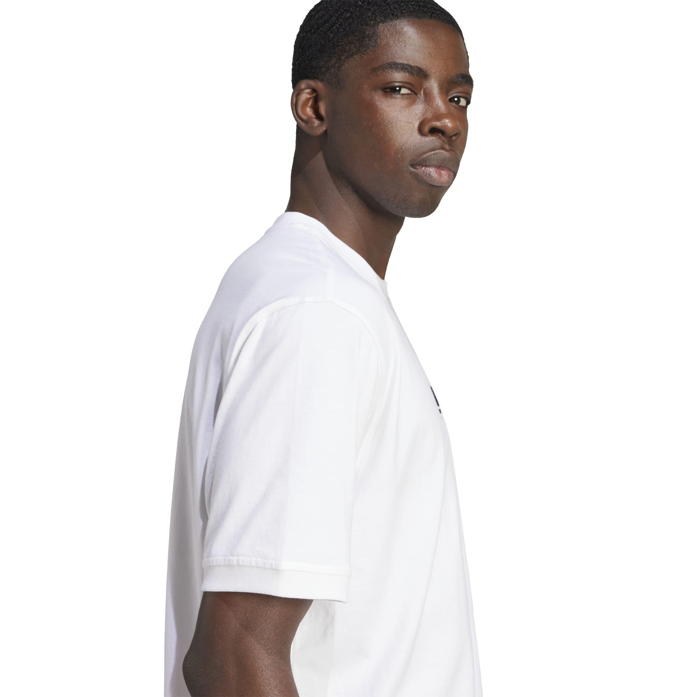 adidas Adicolor Loose 2000s Cali T-Shirt, White, A701_ONE, large image number 3