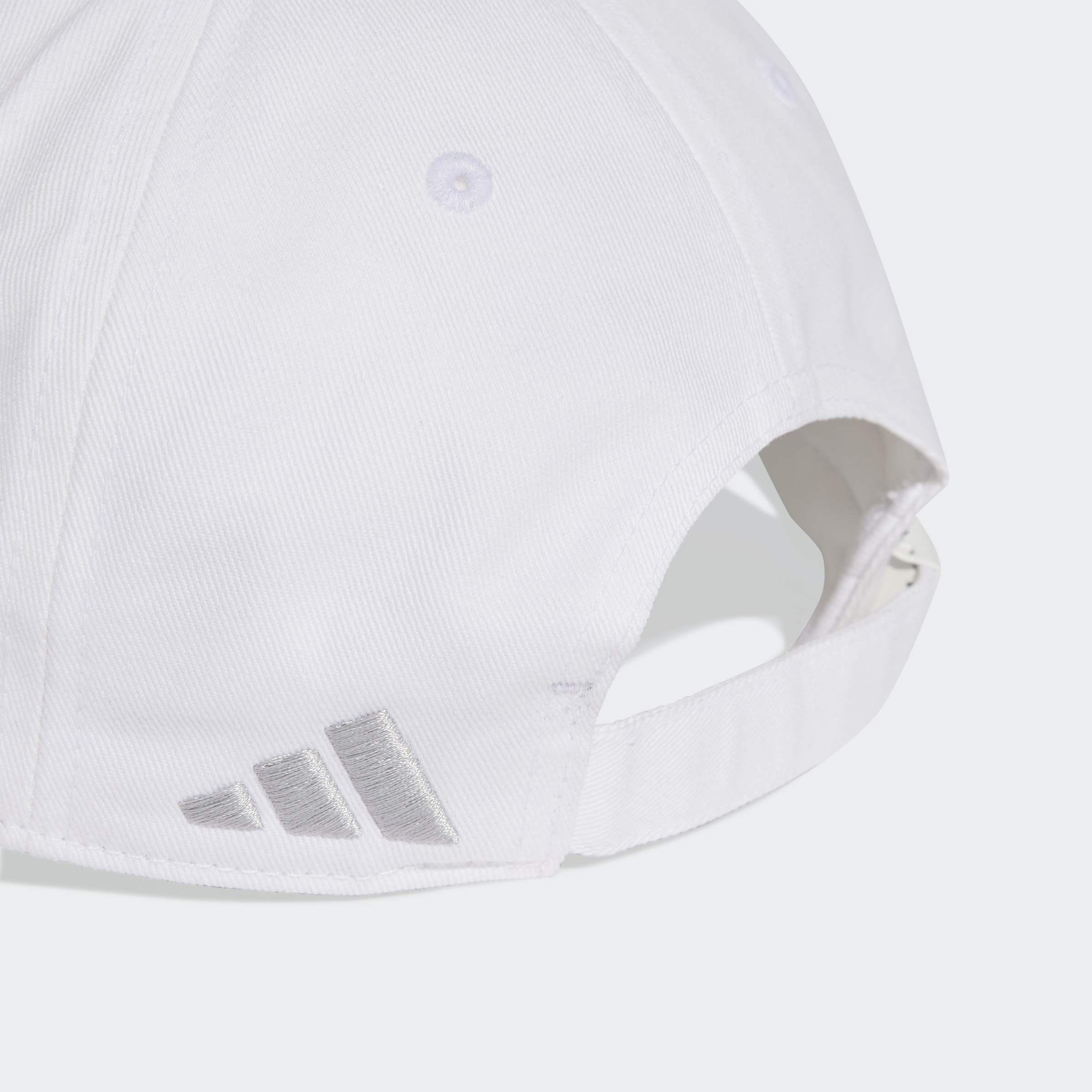 Unisex Real Madrid Home Baseball Cap, White, A701_ONE, large image number 2