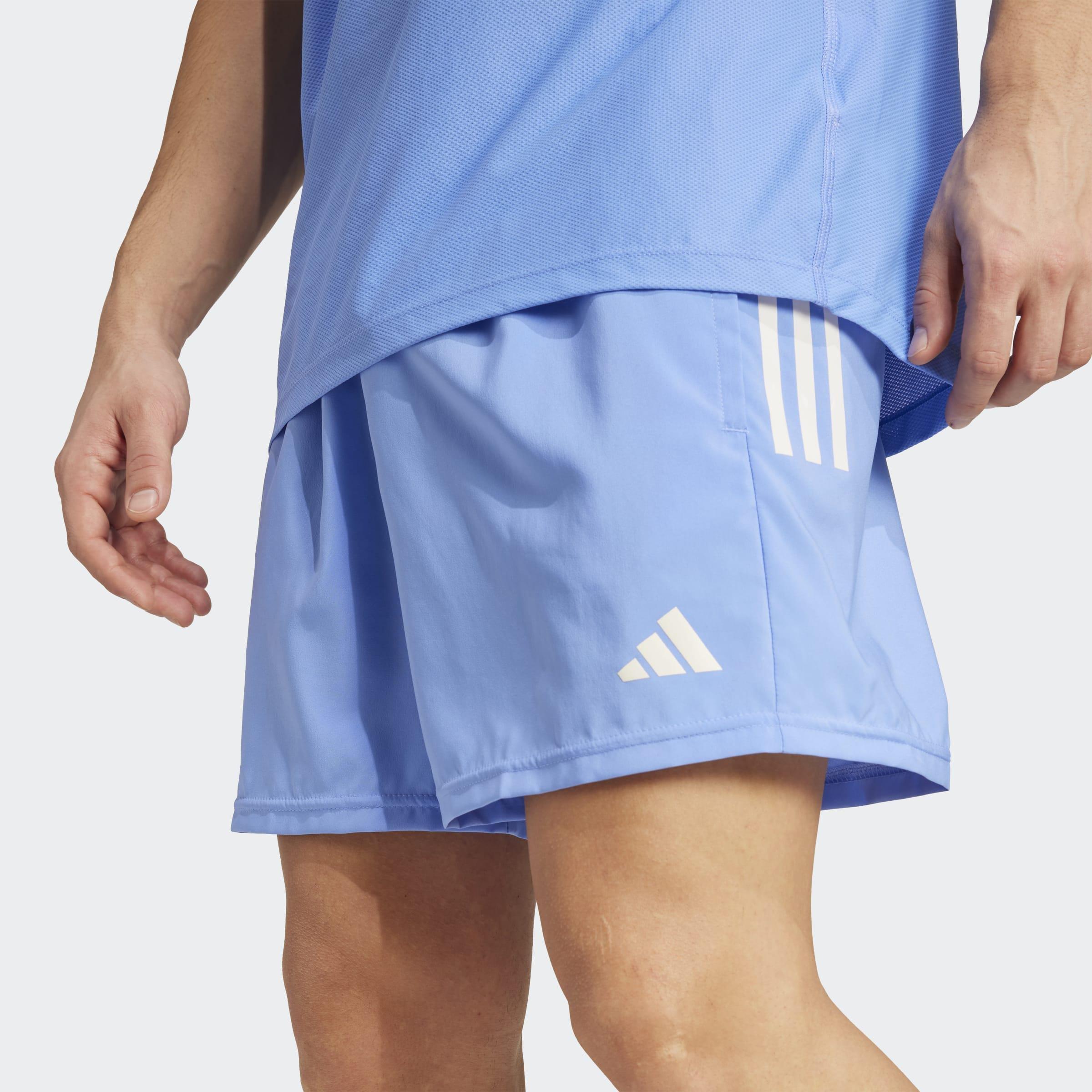 Own The Run Shorts, Blue, A701_ONE, medium