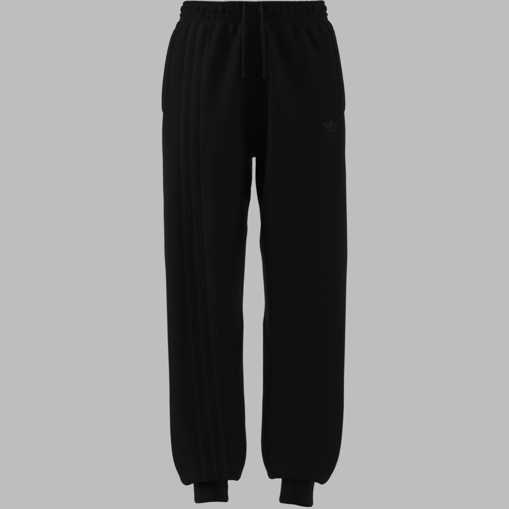 Off Placed 3-Stripes Cuffed Jogger, Black