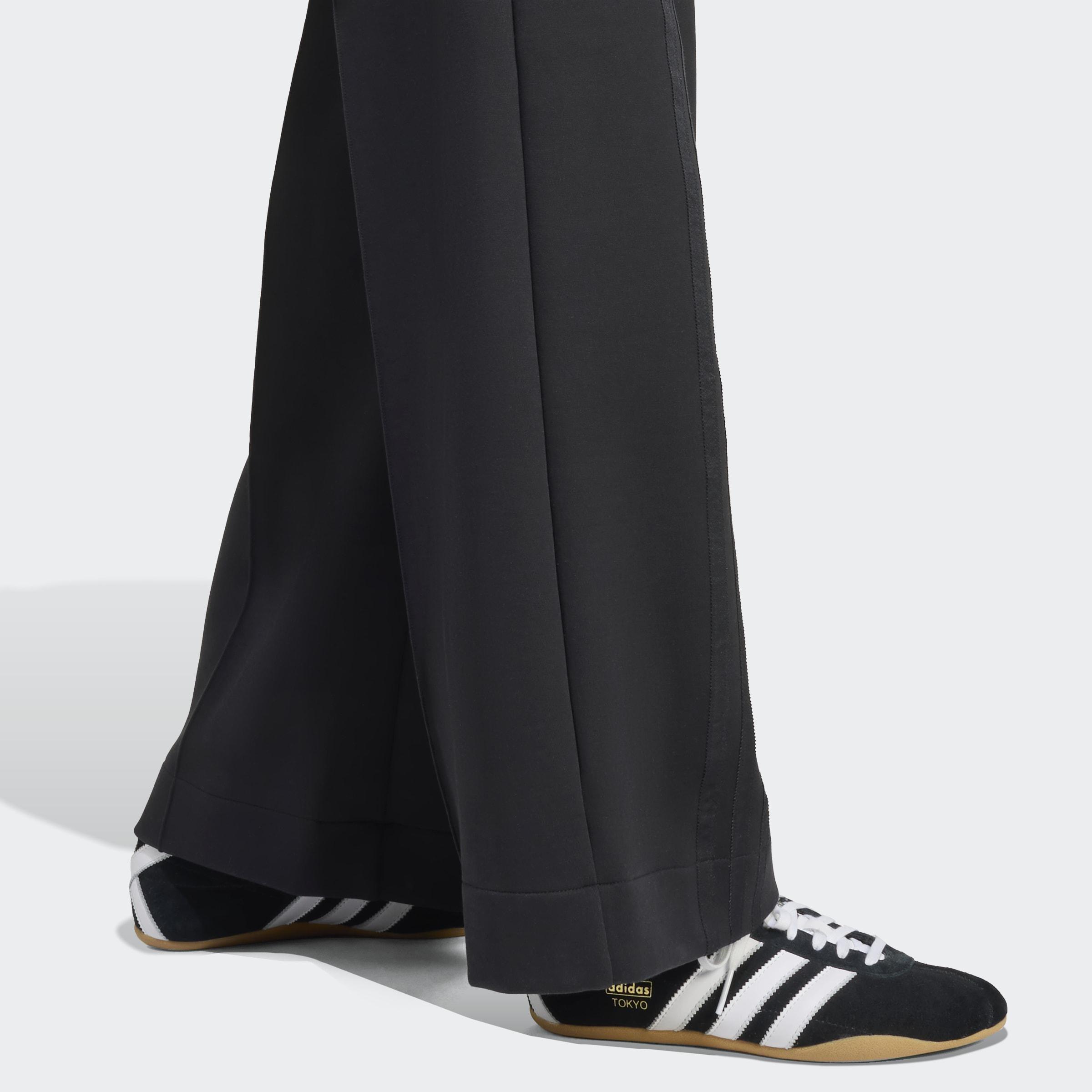 Off Placed 3-Stripes Wide Pants, Black, A701_ONE, large image number 3