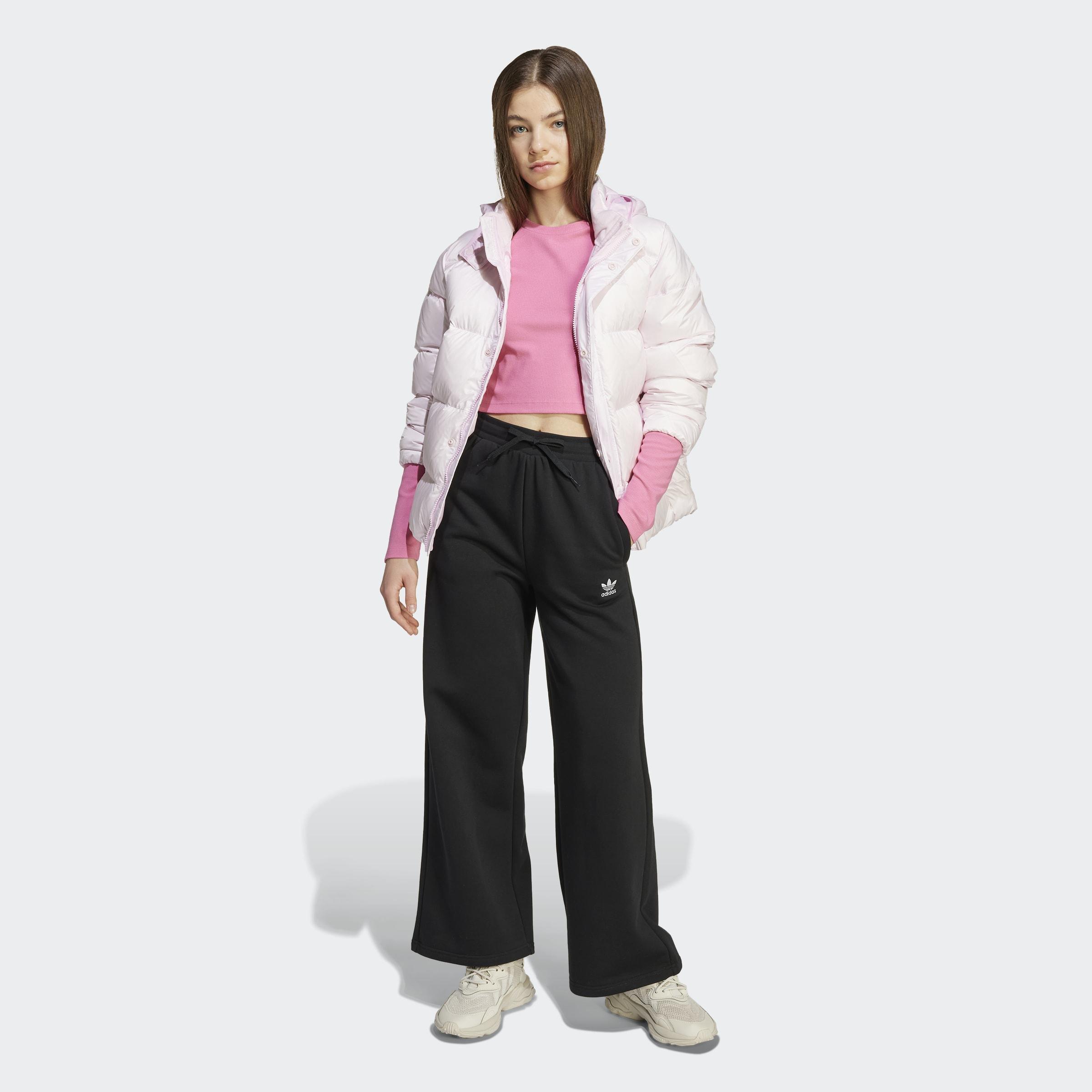 Kids Wide Leg Joggers, Black, A701_ONE, large image number 4