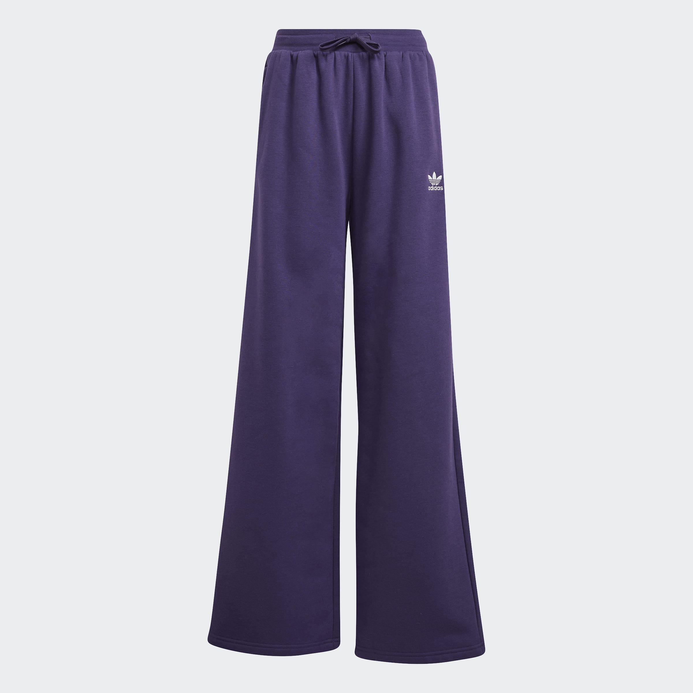 Kids Wide Leg Joggers, Purple