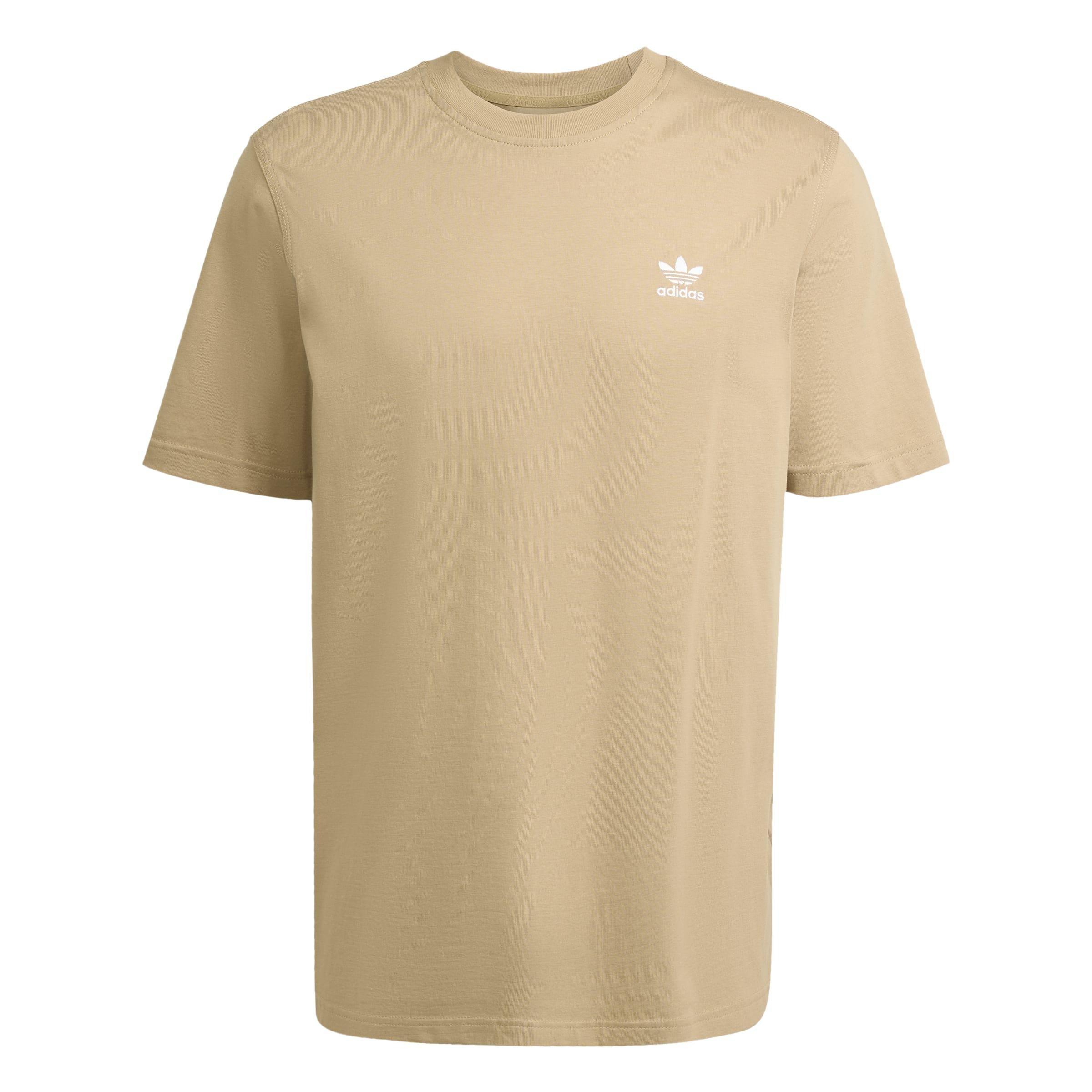 Trefoil Essentials Tee, Beige, A701_ONE, large image number 0