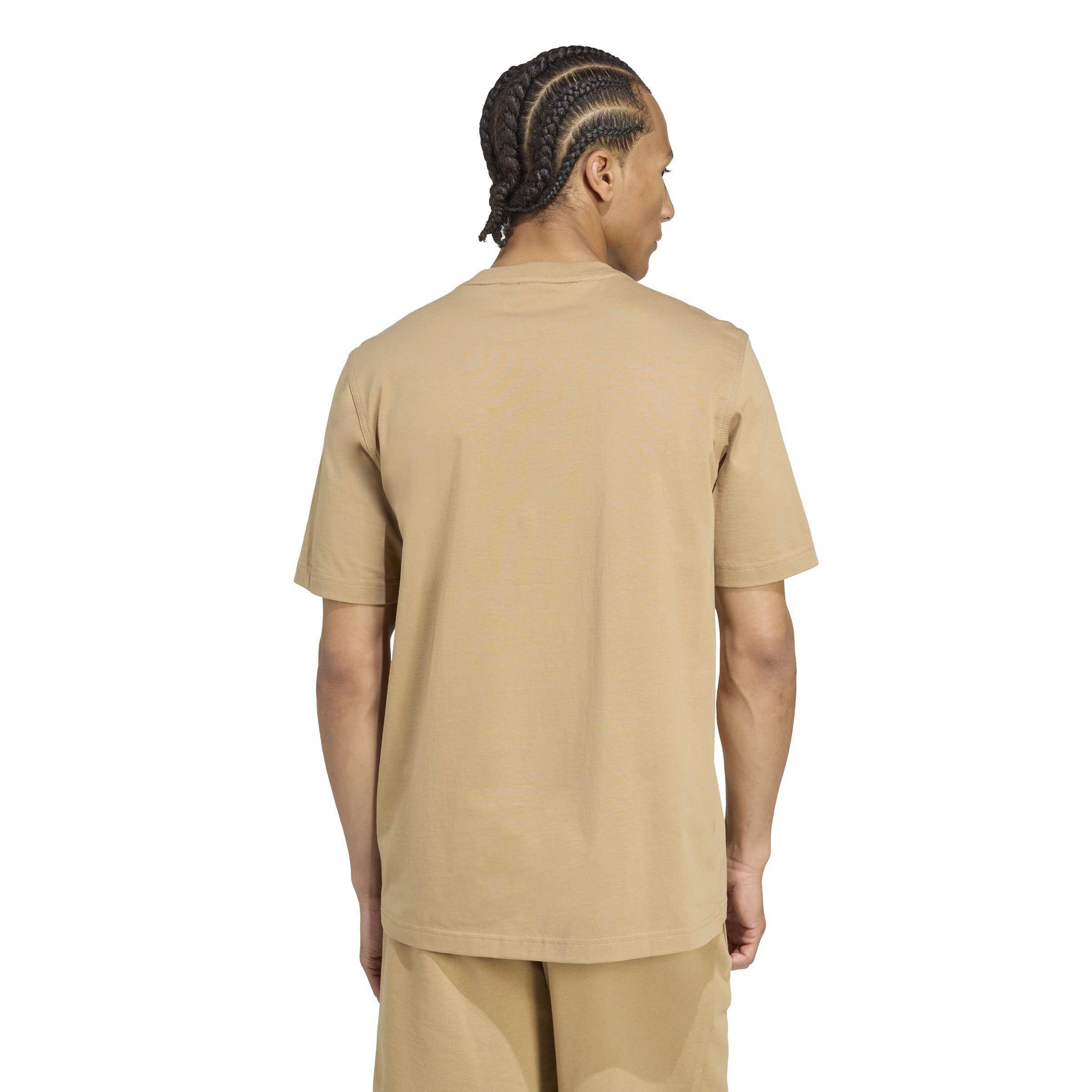 Trefoil Essentials Tee, Beige, A701_ONE, large image number 1