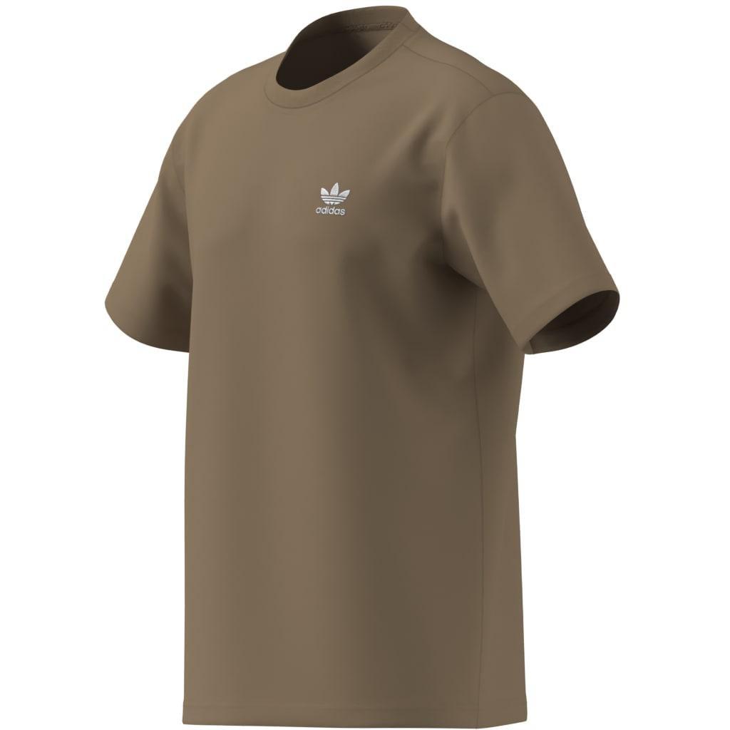 Trefoil Essentials Tee, Beige, A701_ONE, large image number 5