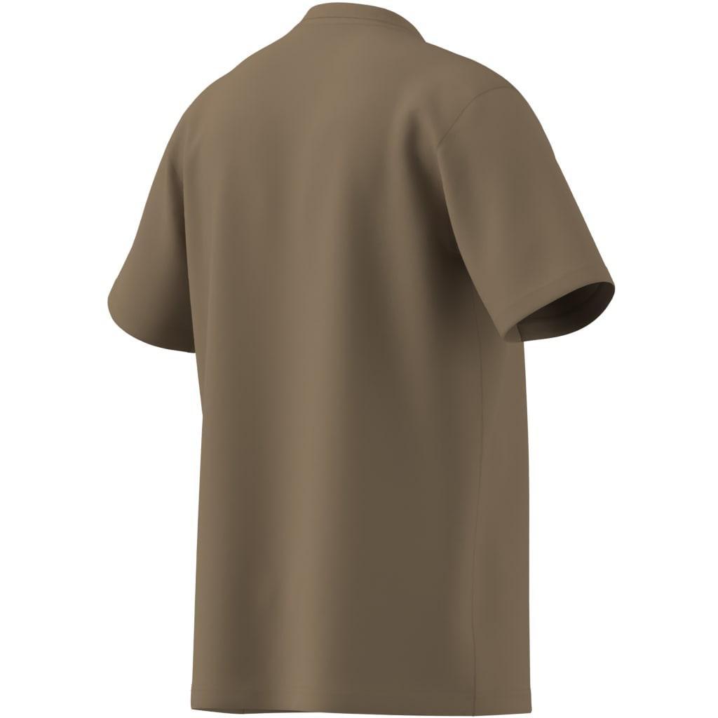 Trefoil Essentials Tee, Beige, A701_ONE, large image number 7