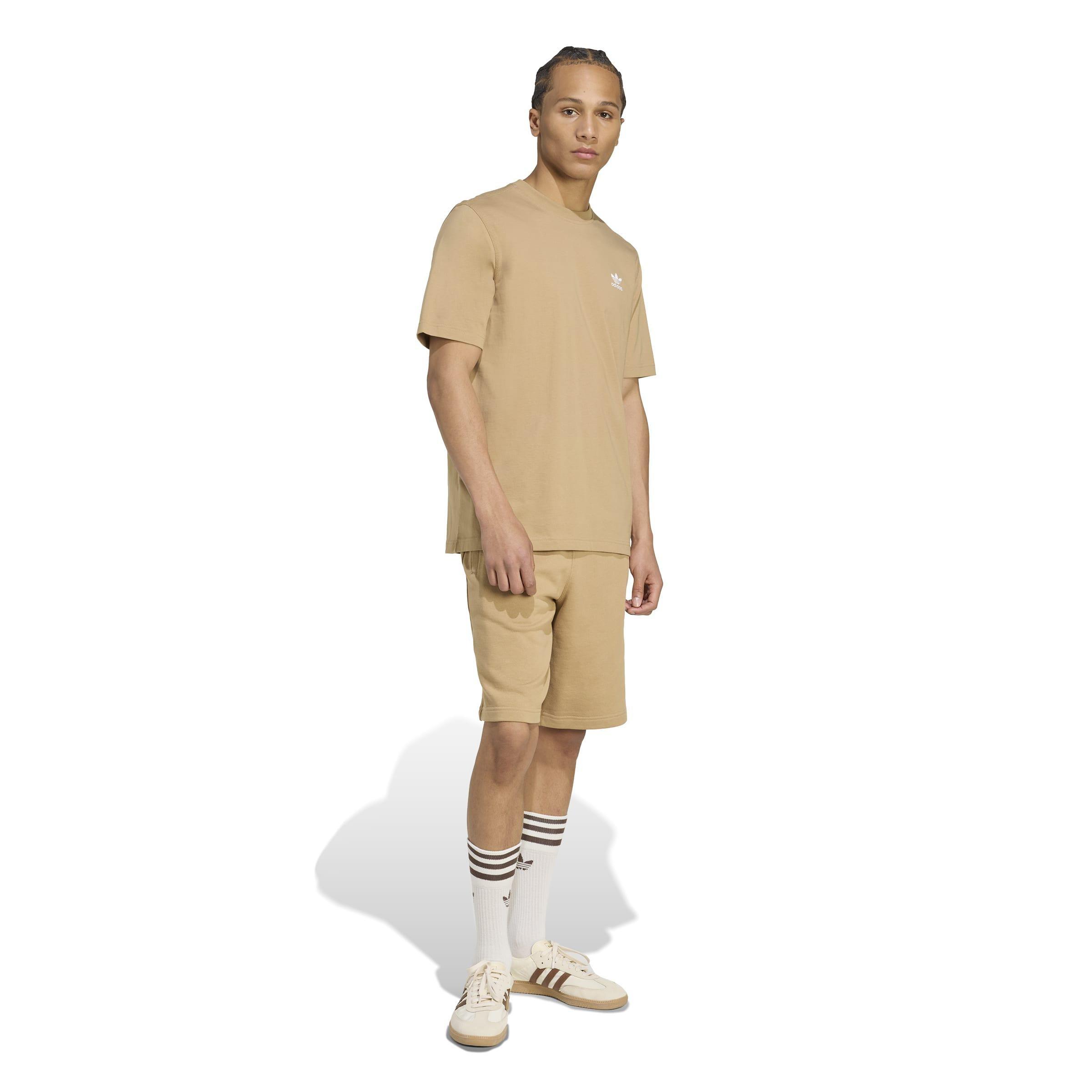 Trefoil Essentials Tee, Beige, A701_ONE, large image number 12
