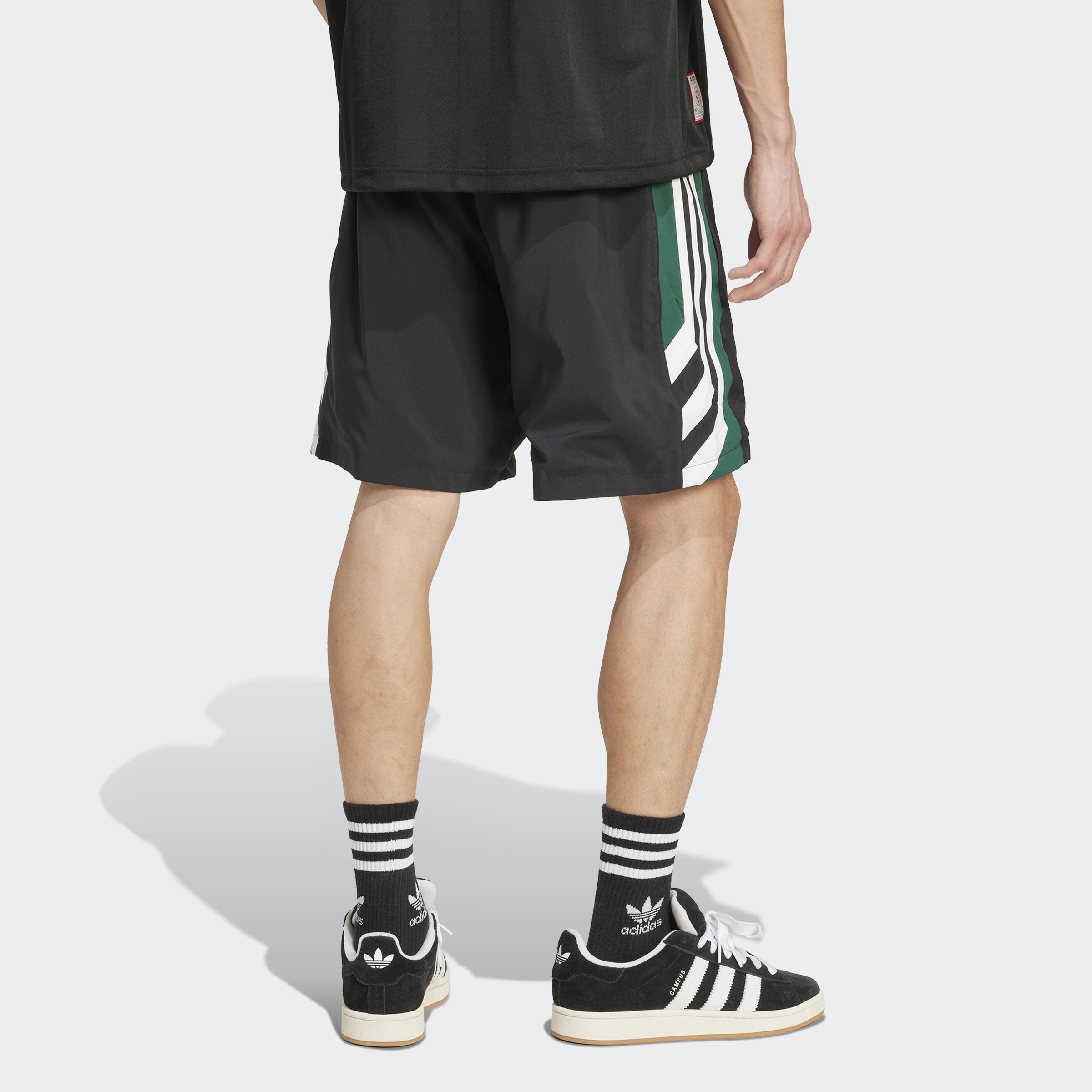 90s Football Shorts, Black, A701_ONE, large image number 1