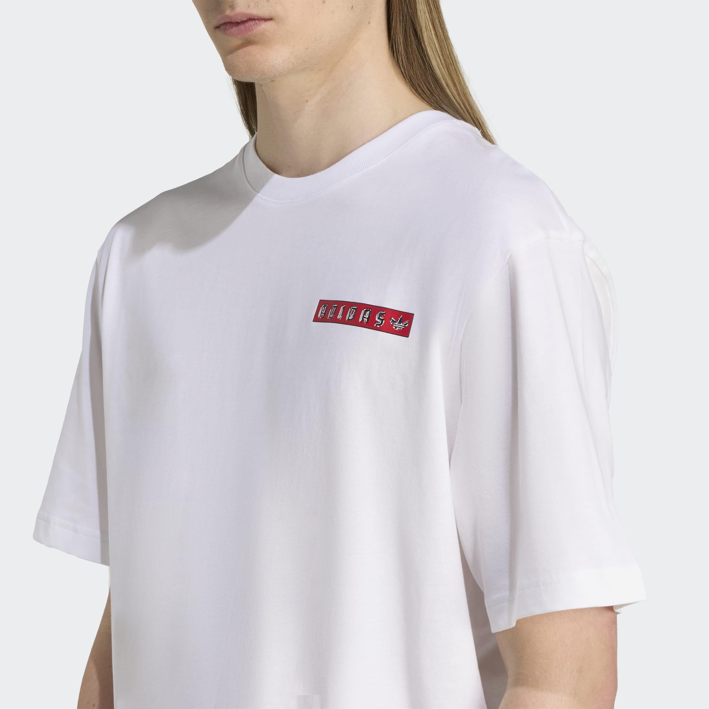 Graphic T-Shirt, White, A701_ONE, large image number 2