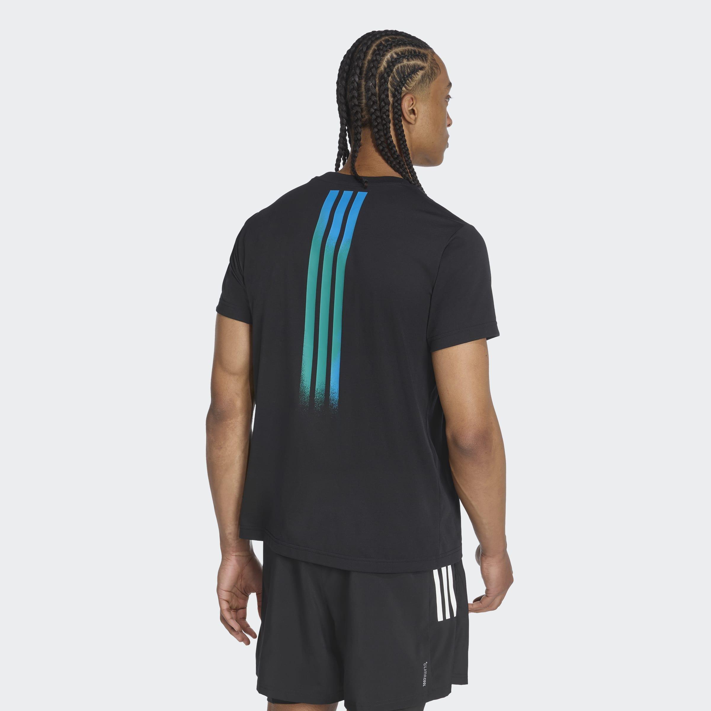 Unisex Follow The Line Graphic T-Shirt - Unitefit, Black, A701_ONE, large image number 2