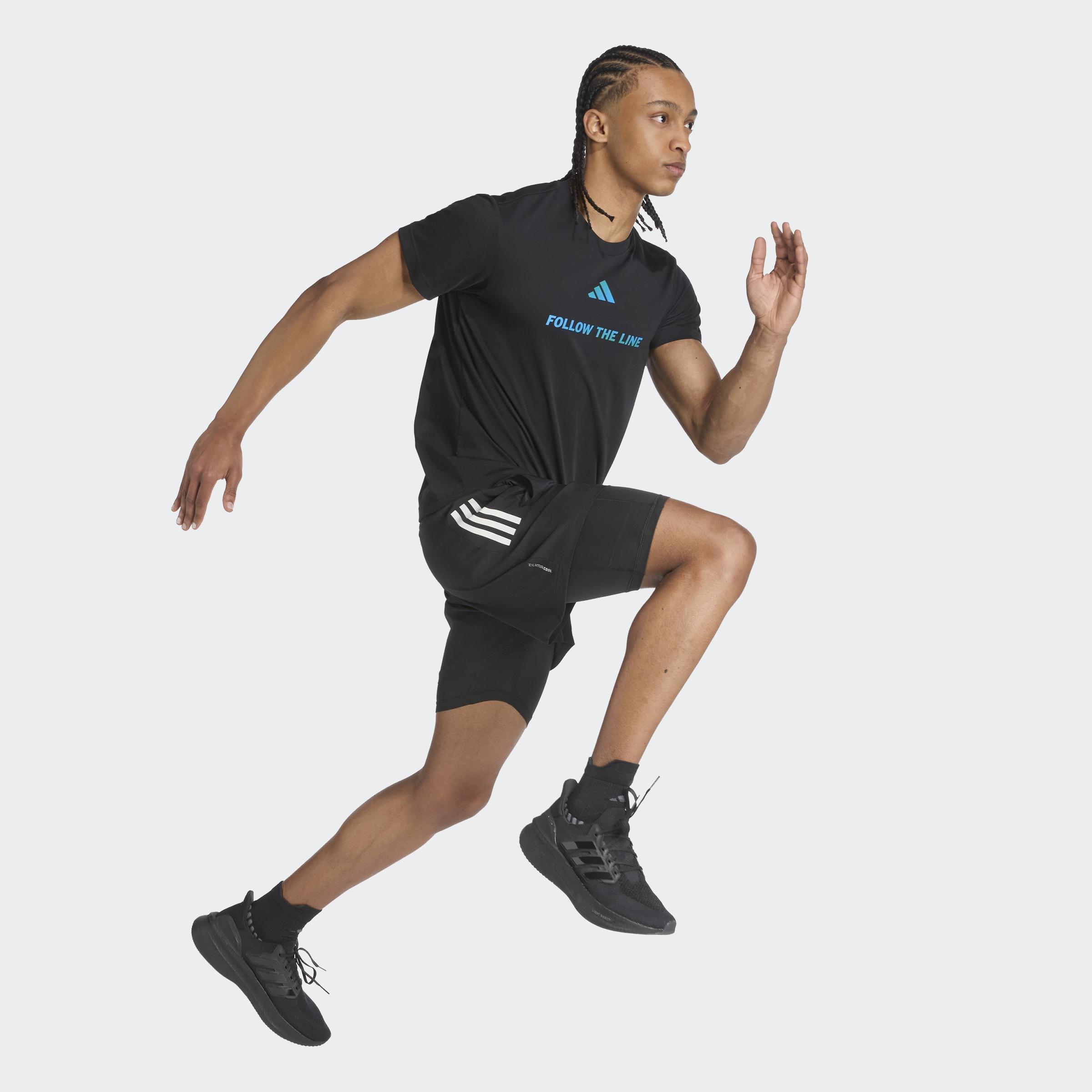 Unisex Follow The Line Graphic T-Shirt - Unitefit, Black, A701_ONE, large image number 5