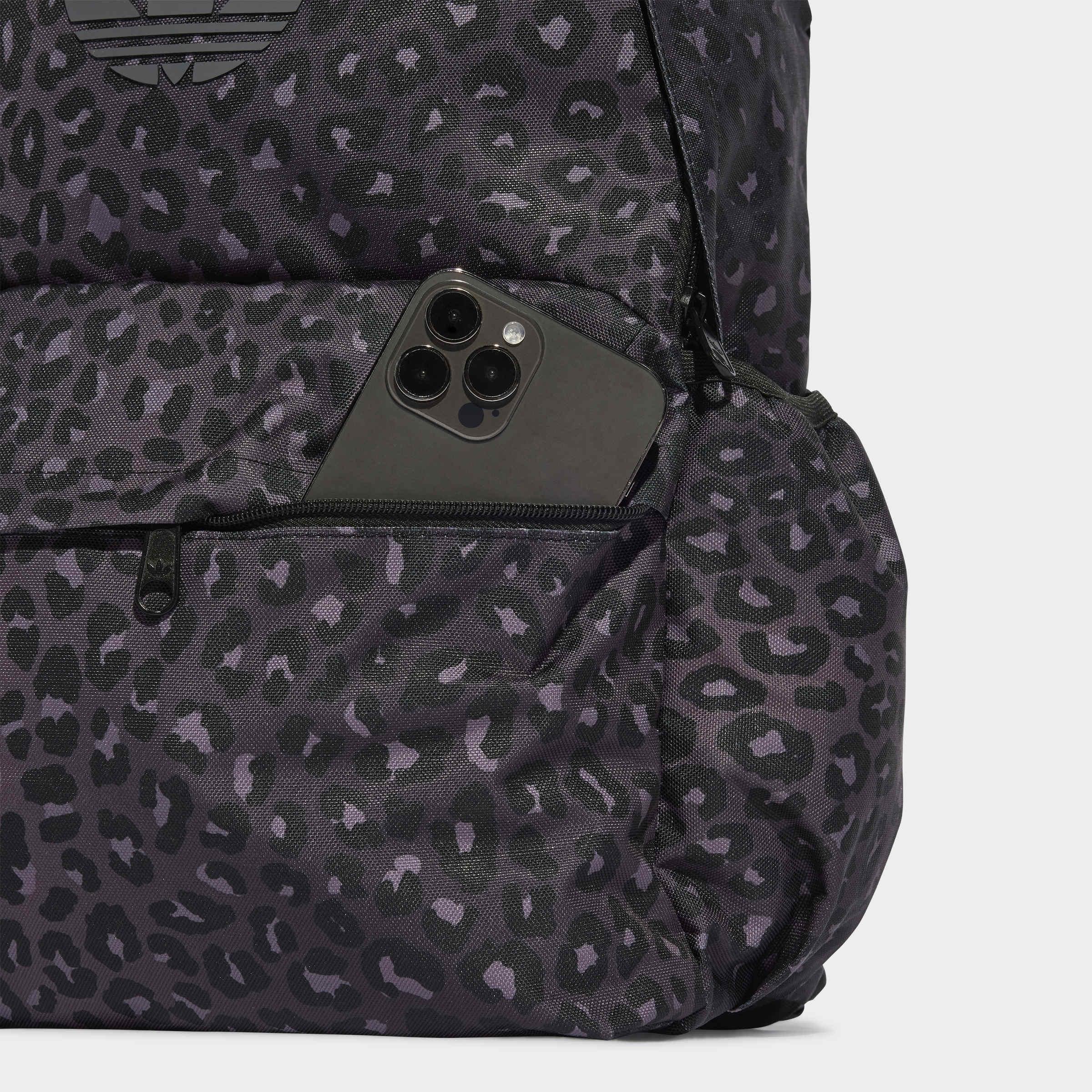 Unisex Leopard Classic Backpack, Multicolour, A701_ONE, large image number 4