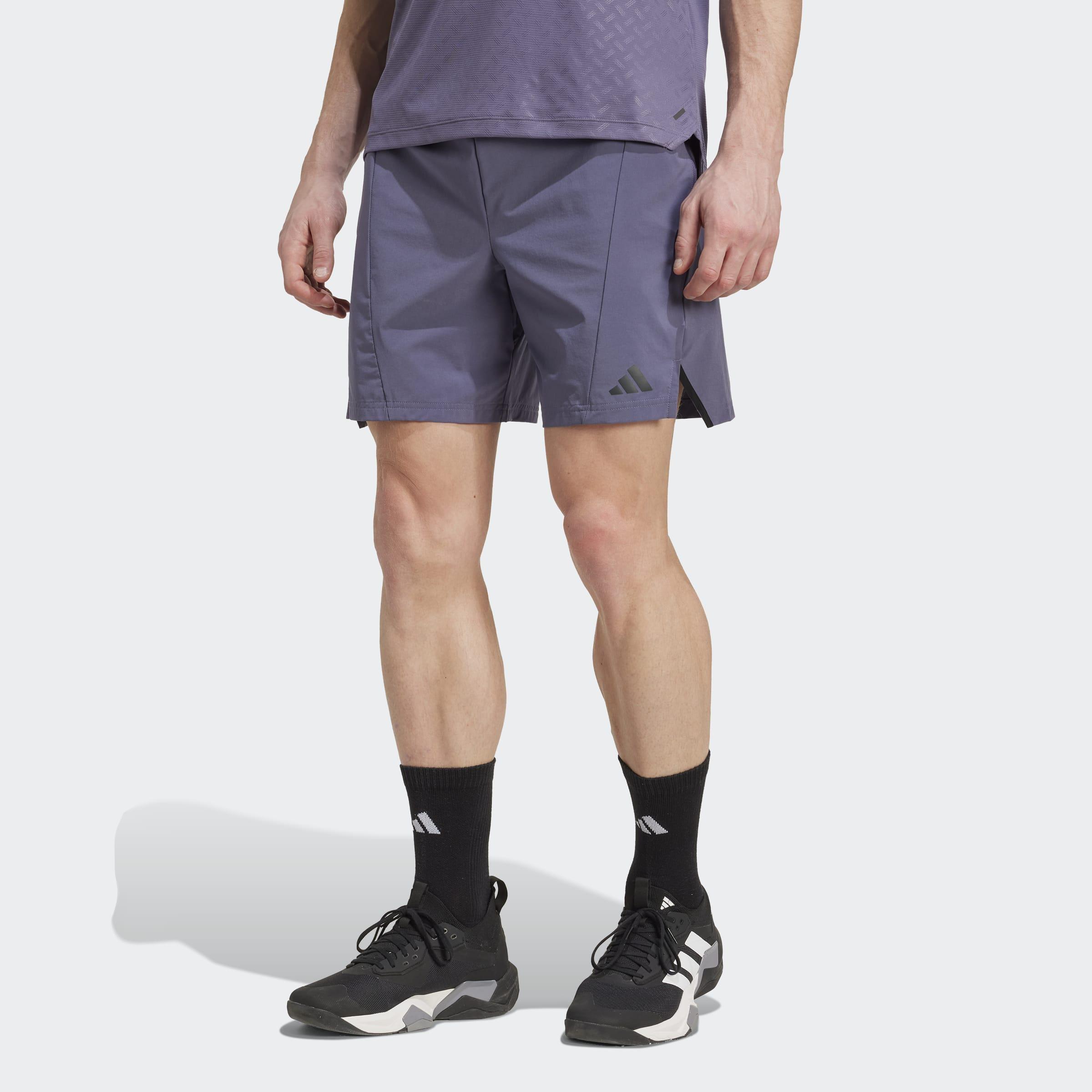 Designed for Training Workout Shorts, Purple, A701_ONE, large image number 4