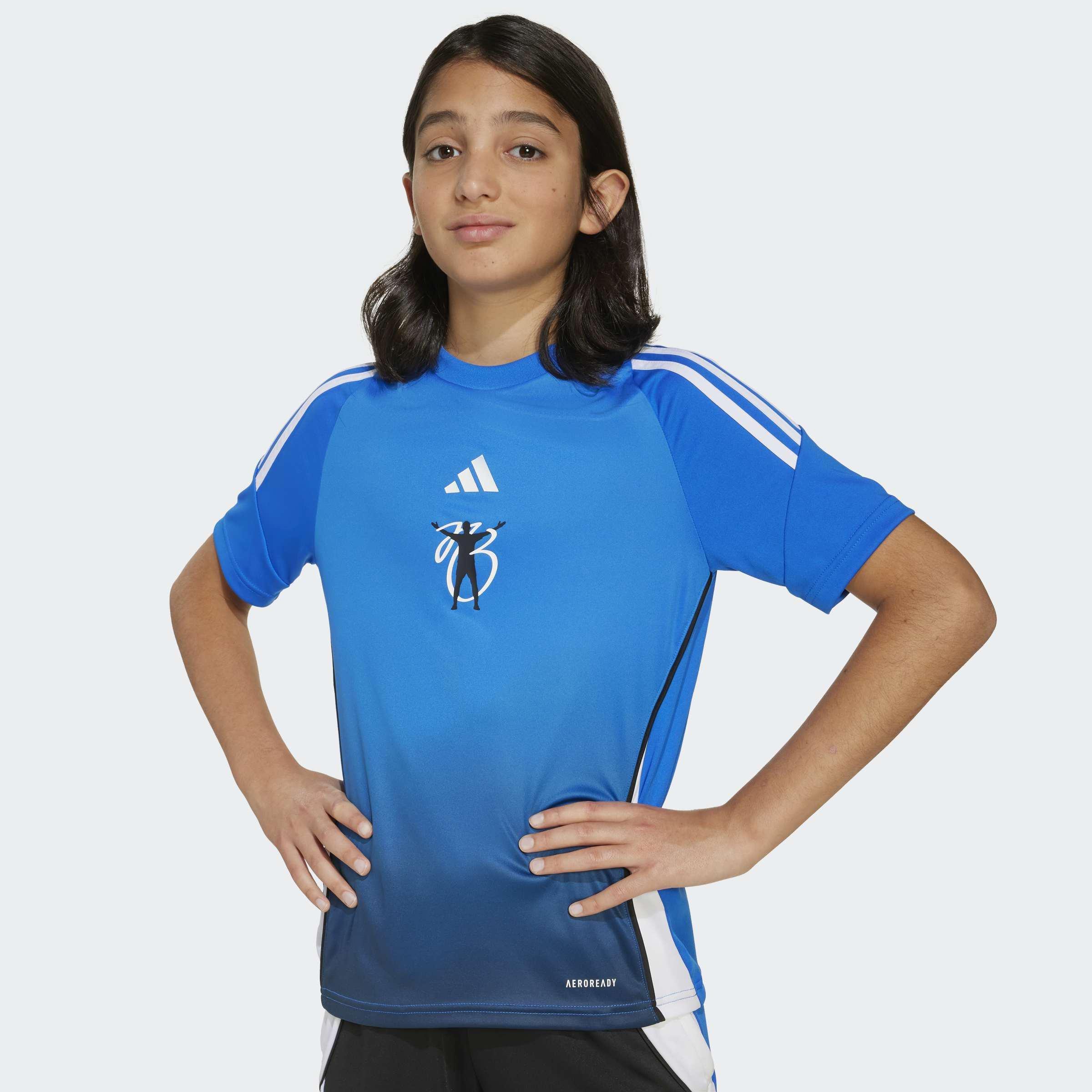 Kids Unisex Jude Bellingham Training Jersey, Blue, A701_ONE, large image number 4