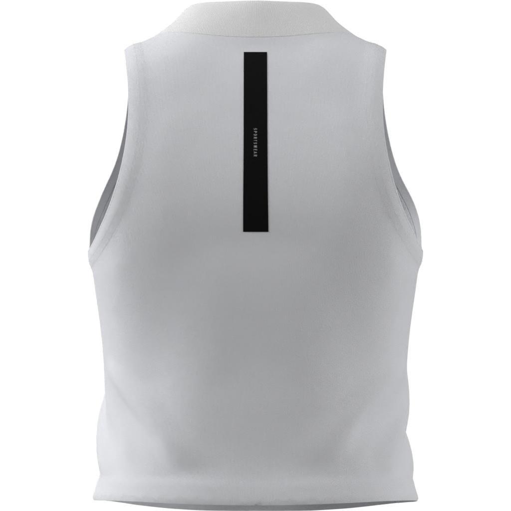 adidas Z.N.E. Tank Top, White, A701_ONE, large image number 11