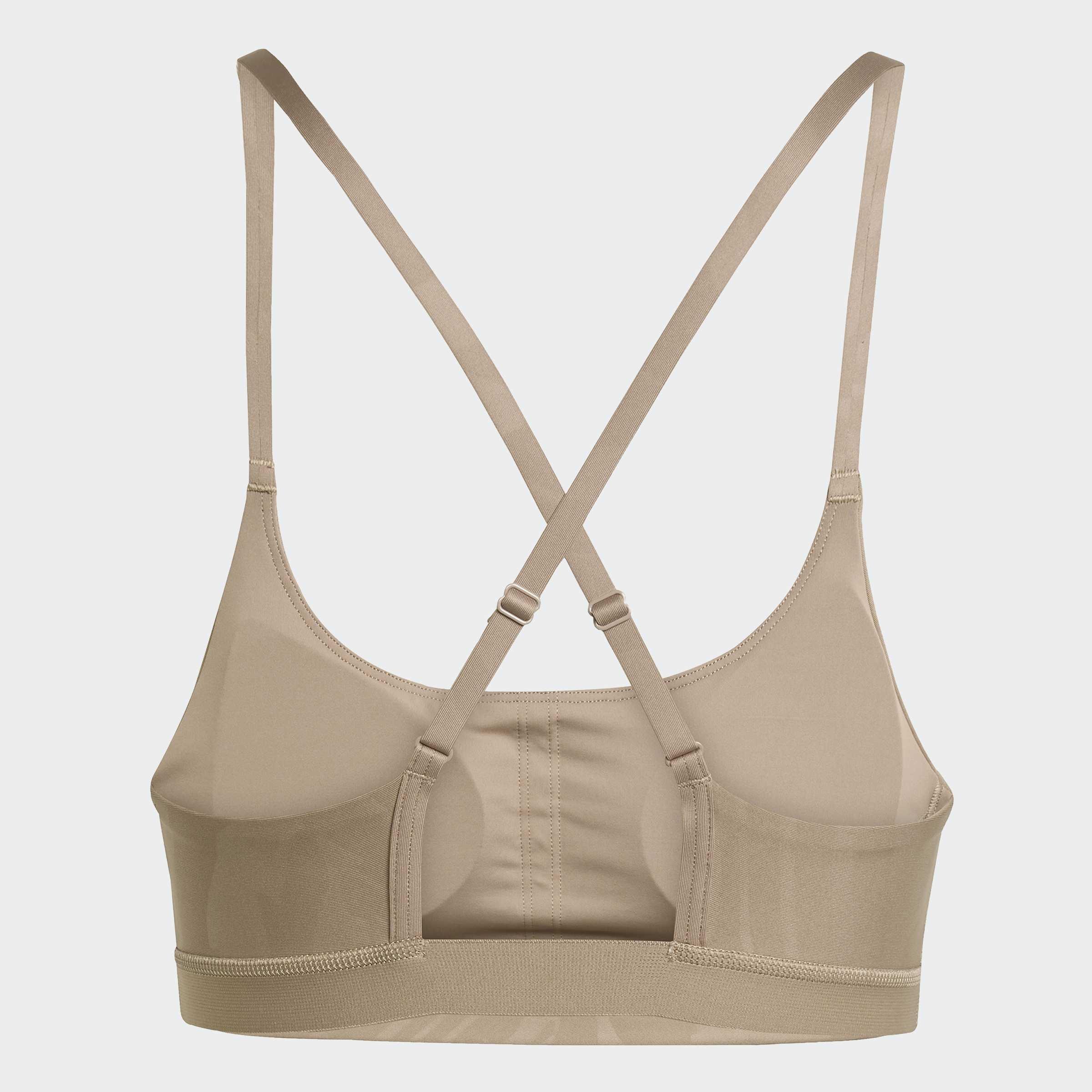 Powerimpact Light-Support AOP Bra, Brown, A701_ONE, large image number 1