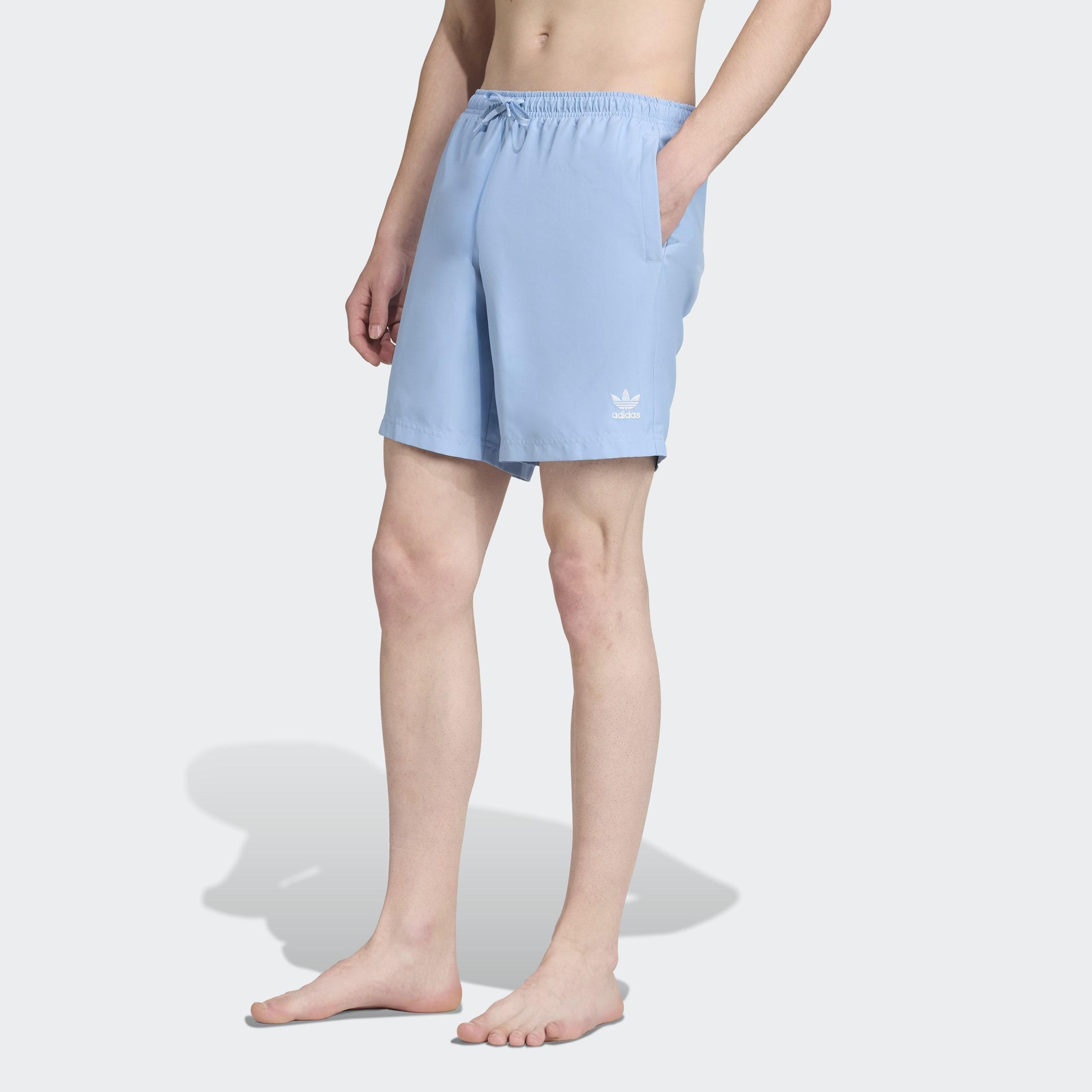 Adicolor 8-Inch Swim Shorts, Blue, A701_ONE, large image number 5