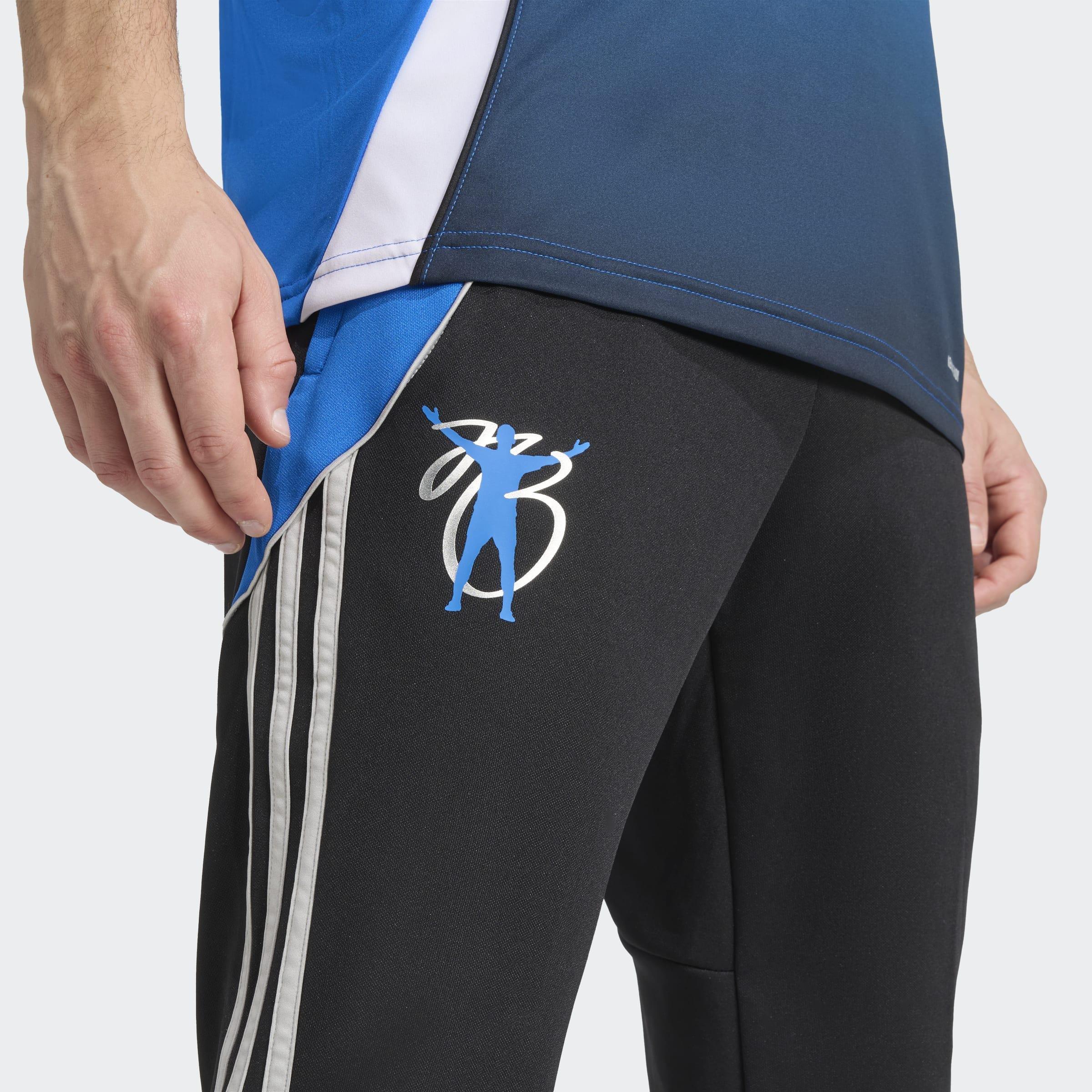Jude Bellingham Training Tracksuit Bottoms, Black, A701_ONE, large image number 3
