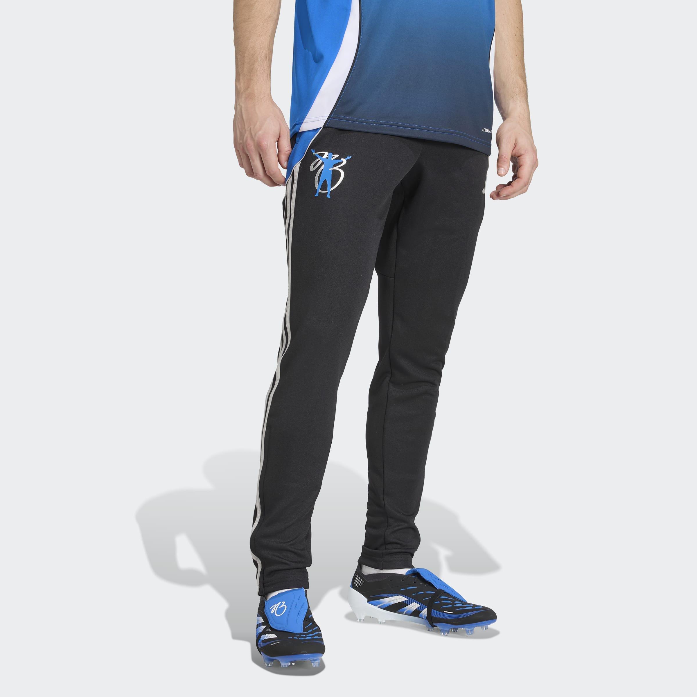 Jude Bellingham Training Tracksuit Bottoms, Black, A701_ONE, large image number 6