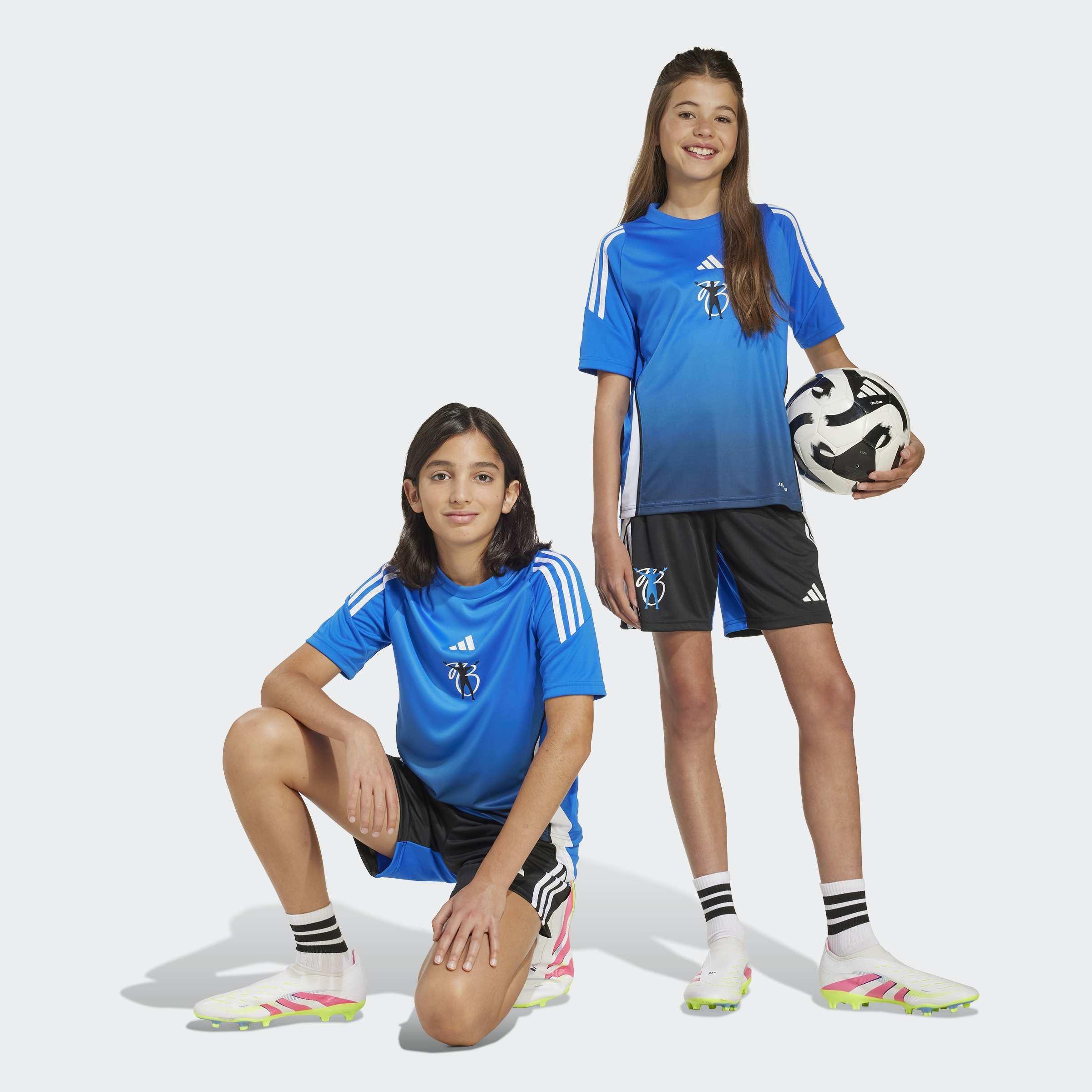 Kids Unisex Jude Bellingham Training Shorts, Black, A701_ONE, large image number 9