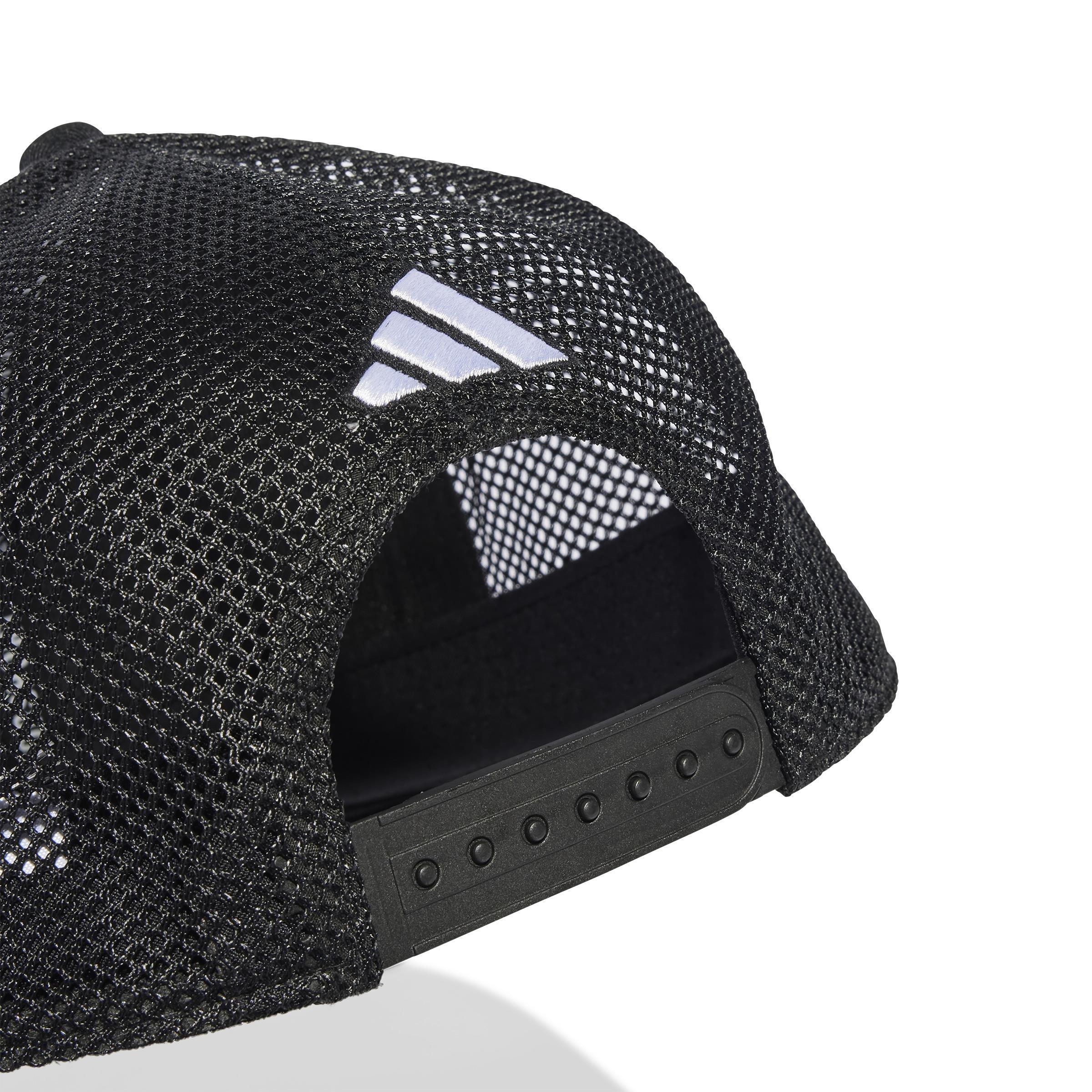 Unisex Mercedes - AMG Petronas Formula One Team Snapback Logo Trucker Cap, Black, , large image number 2
