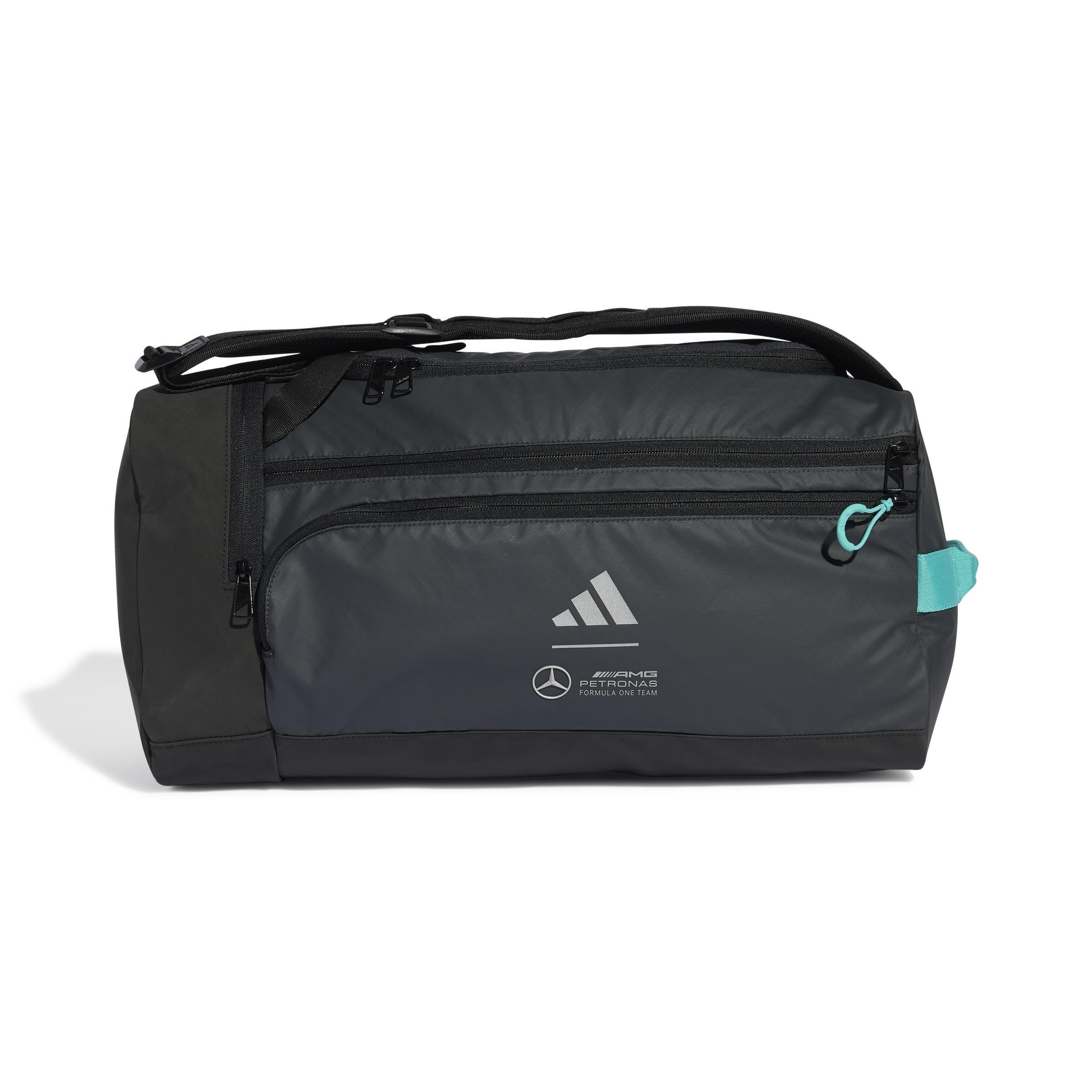 Unisex Mercedes - AMG Petronas Formula One Team Hybrid Duffel, Grey, A701_ONE, medium