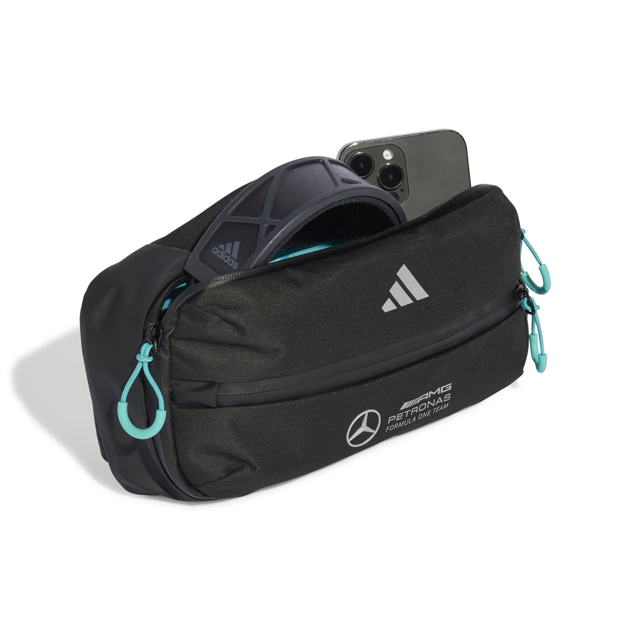 Unisex MERCEDES - AMG PETRONAS FORMULA ONE TEAM INTELLIGENT PACKING SYSTEM SLINGBACK, Black, A701_ONE, large image number 1