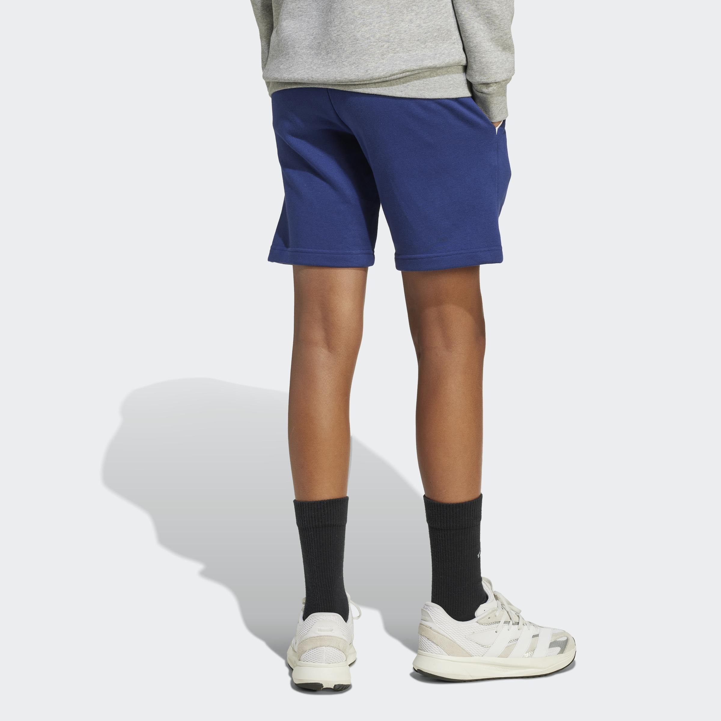 Kids Unisex Seasonals Essentials Collegiate Typography Short, Blue, A701_ONE, large image number 2