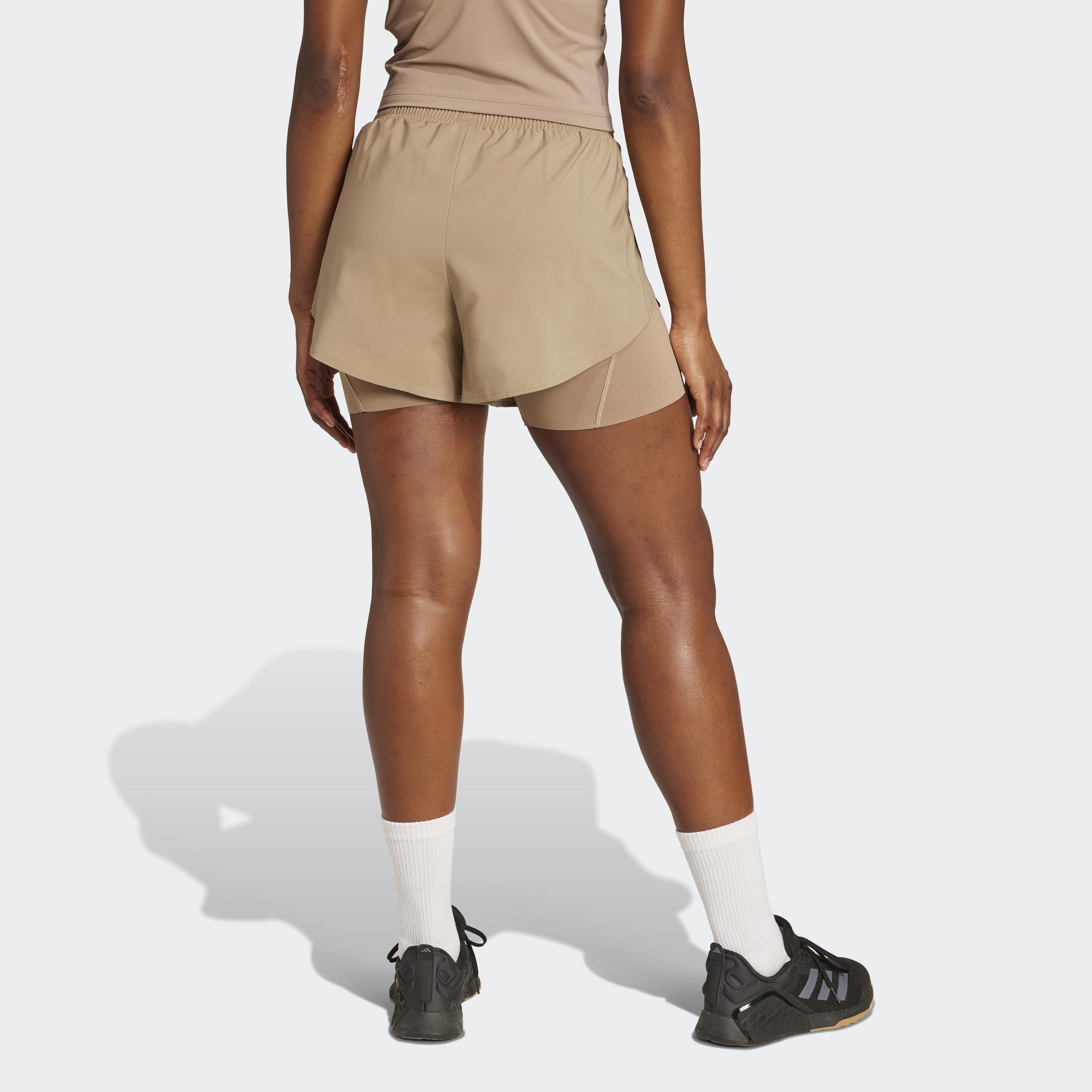 Designed for Training 2-in-1 Shorts, Brown, A701_ONE, large image number 1
