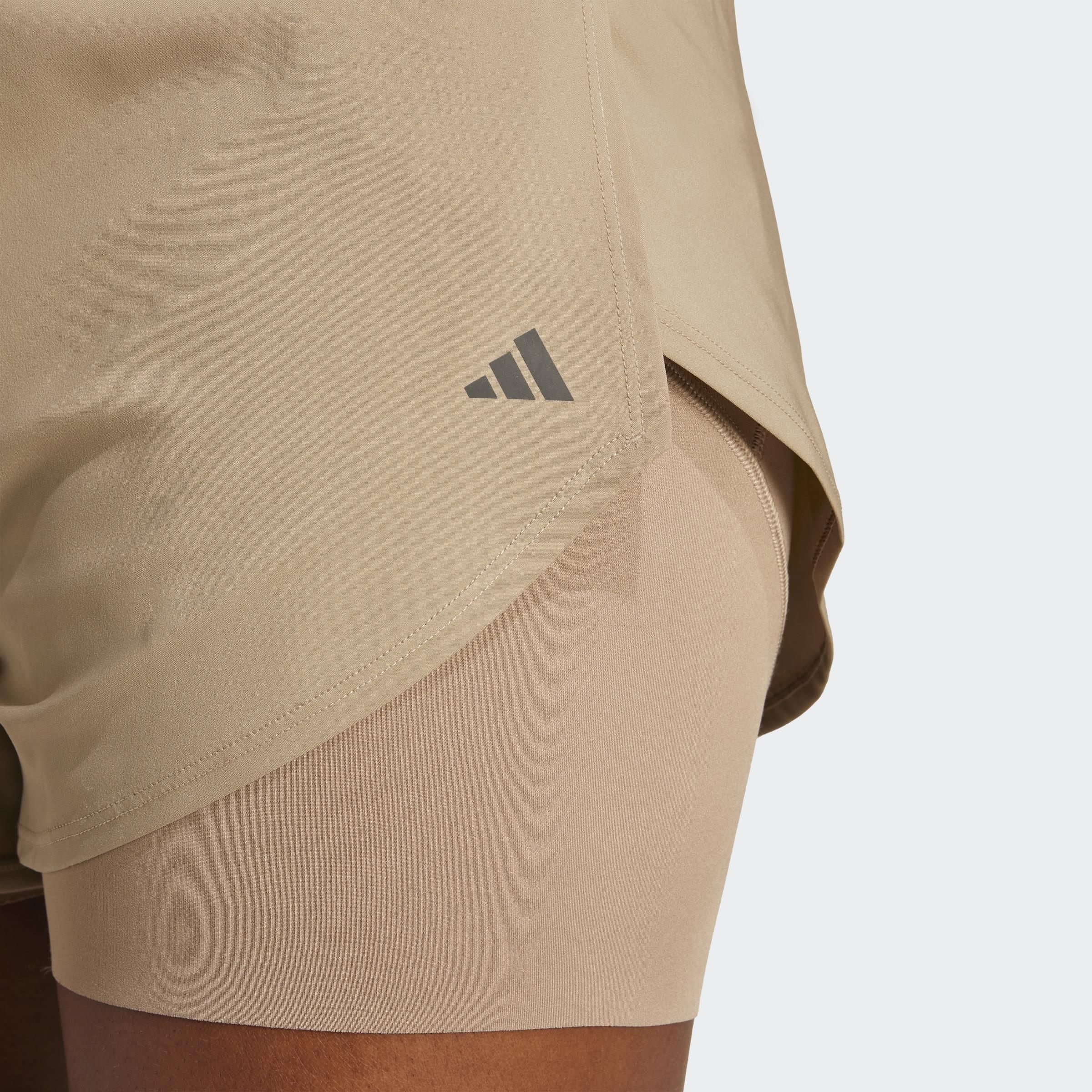 Designed for Training 2-in-1 Shorts, Brown, A701_ONE, large image number 2