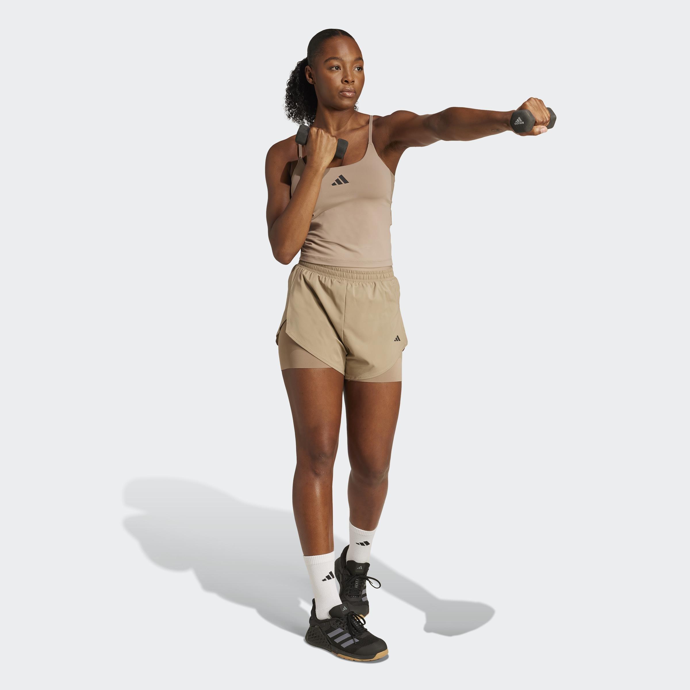 Designed for Training 2-in-1 Shorts, Brown, A701_ONE, large image number 5