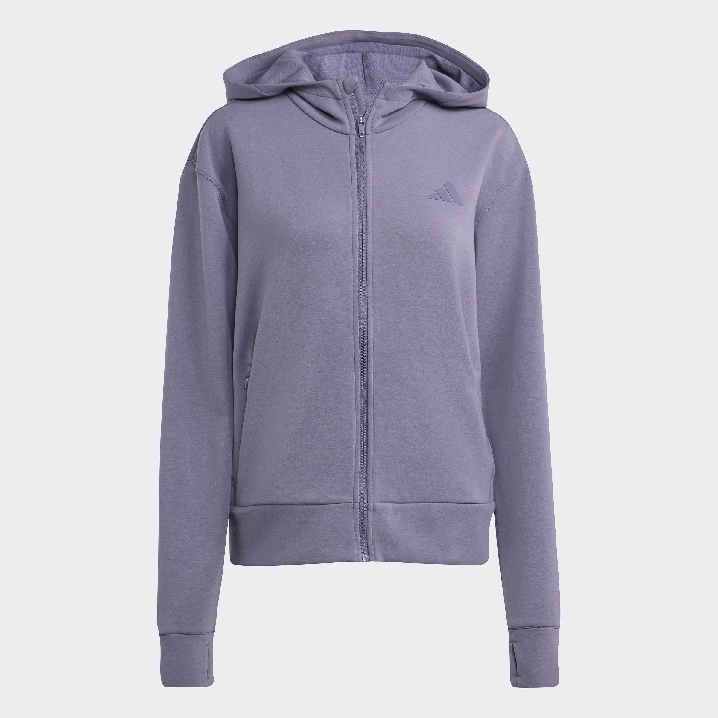 Designed 4 Training Full-Zip Hooded Sweatshirt, Purple, A701_ONE, large image number 0
