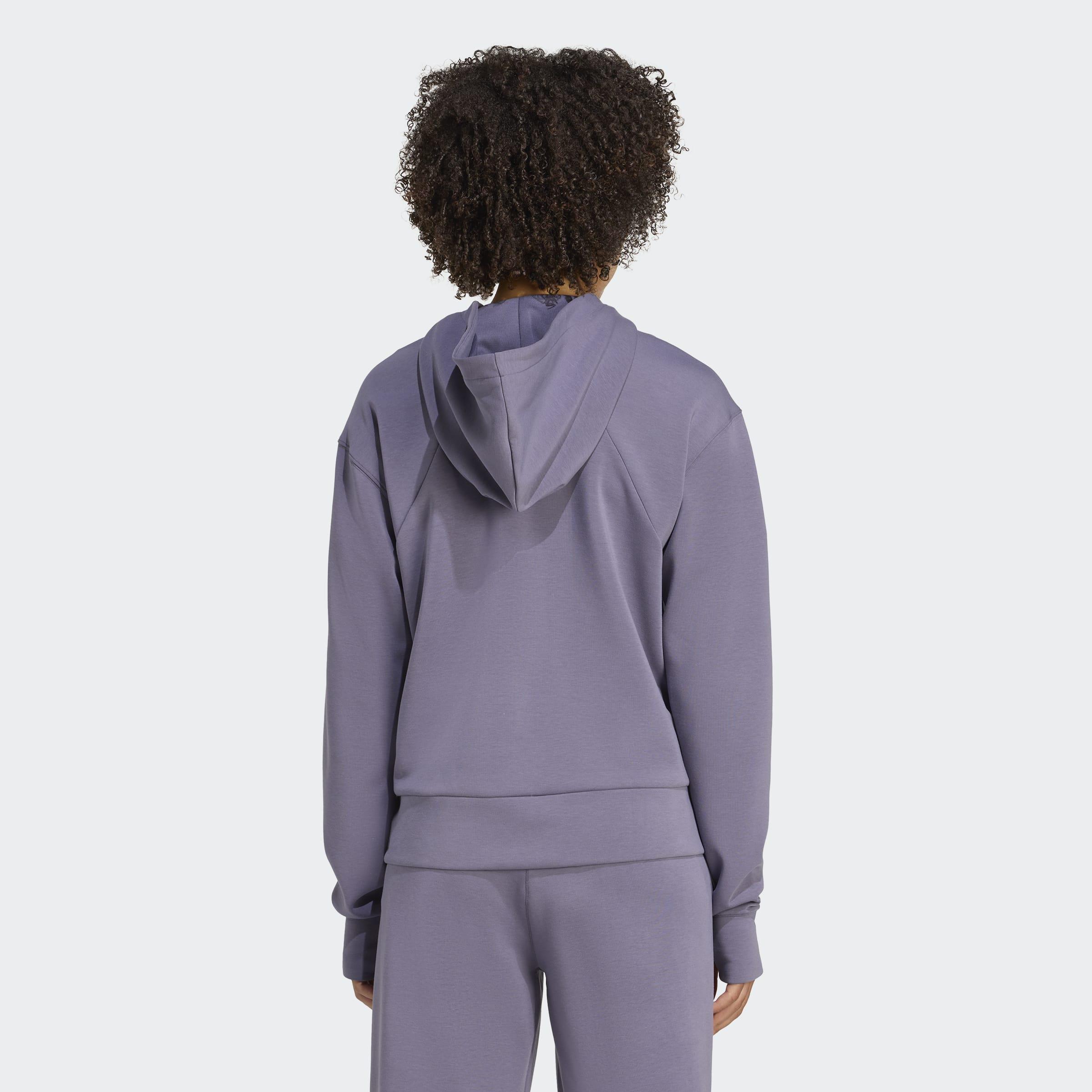 Designed 4 Training Full-Zip Hooded Sweatshirt, Purple, A701_ONE, large image number 1
